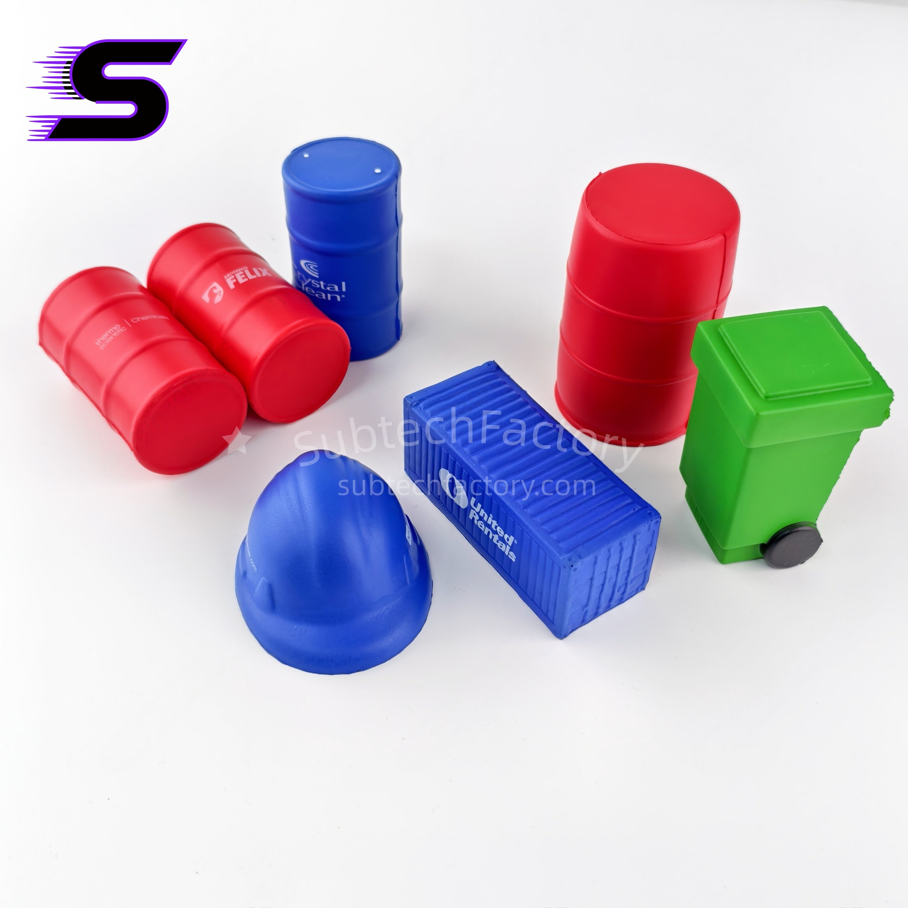 Custom Stress Container Oil Drum Relief Toy