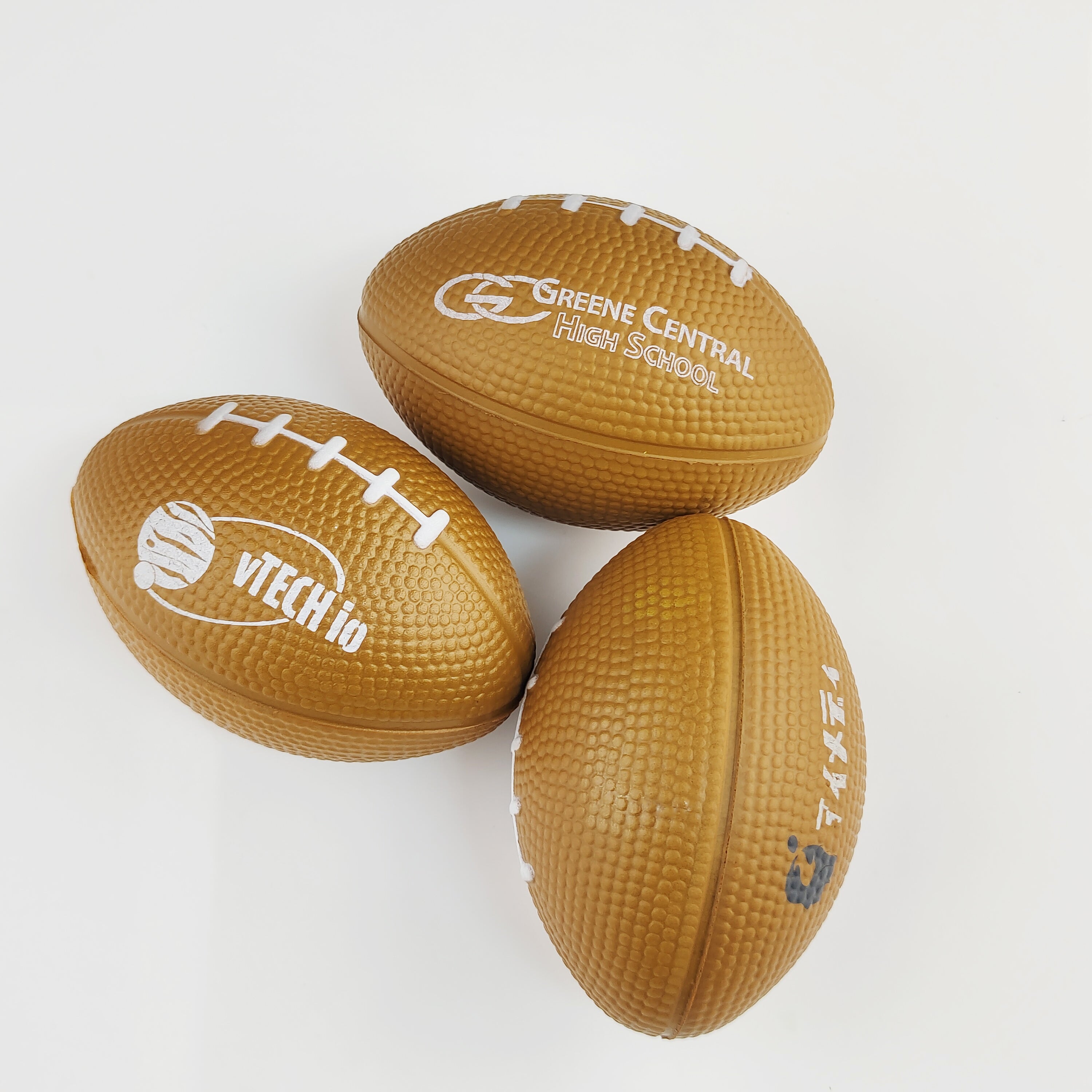Custom PU Foam Football Ball for Releasing Pressure Sports Promotions