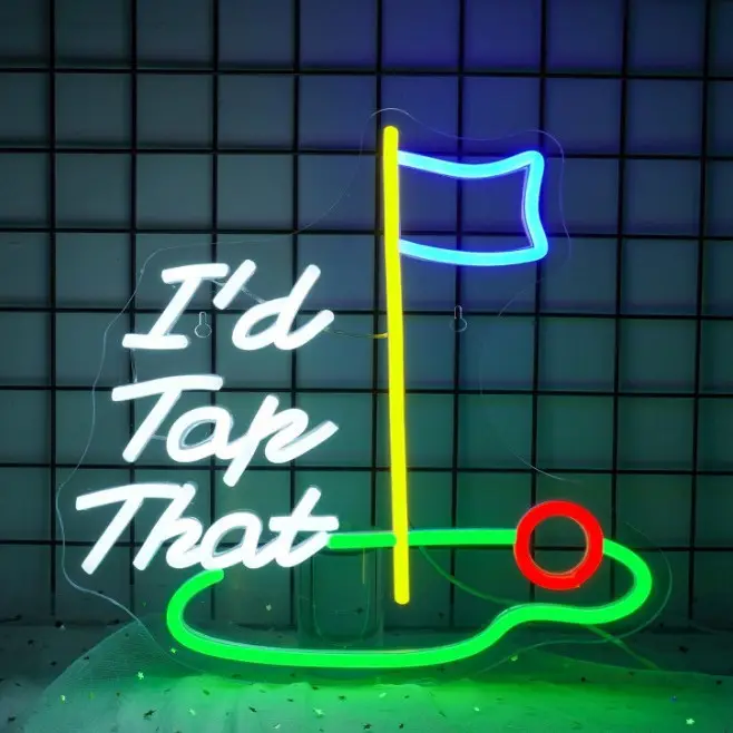 I'd Tap That Neon Signs Golf Neon Signs Gift for Sport Lovers