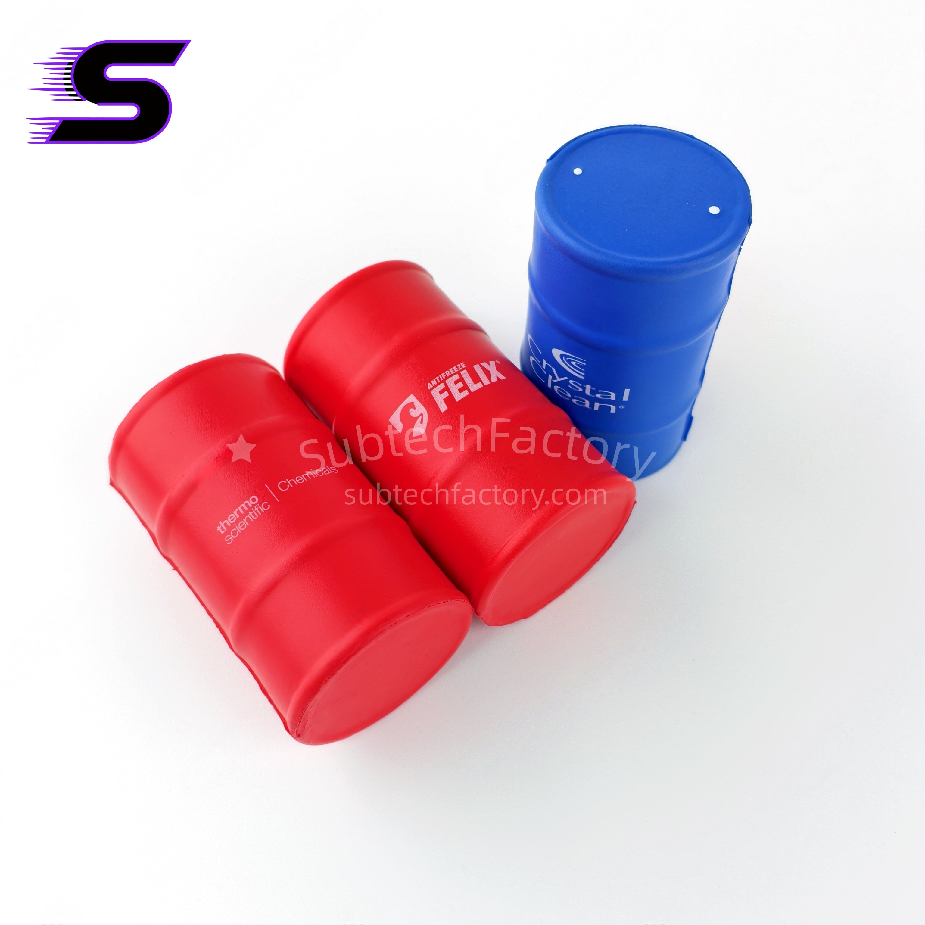 Custom Stress Container Oil Drum Relief Toy