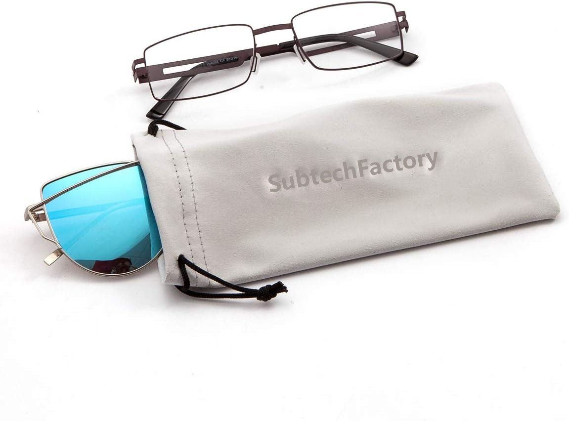 Microfiber Eyeglasses Bag | Cosmetic Brush Pouch