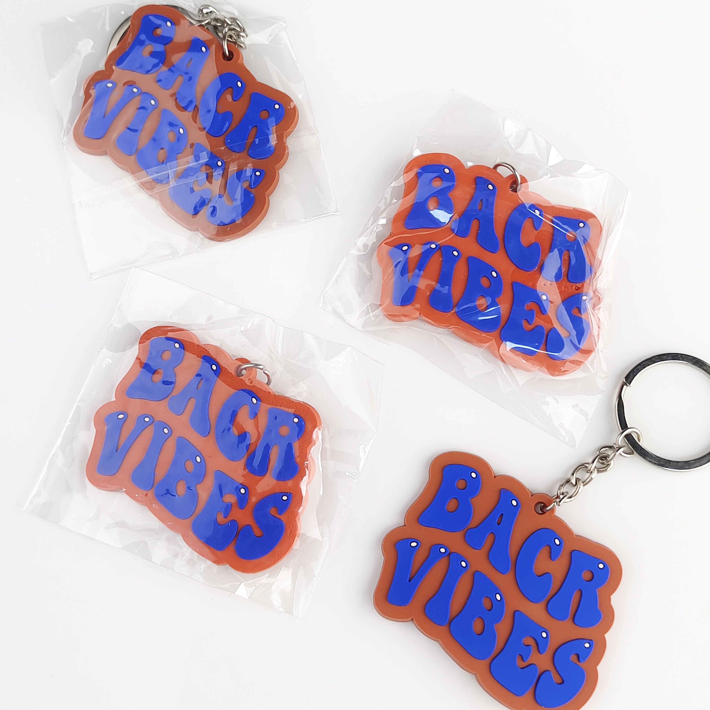 Custom 3D-Printed Keychains with Business Logo