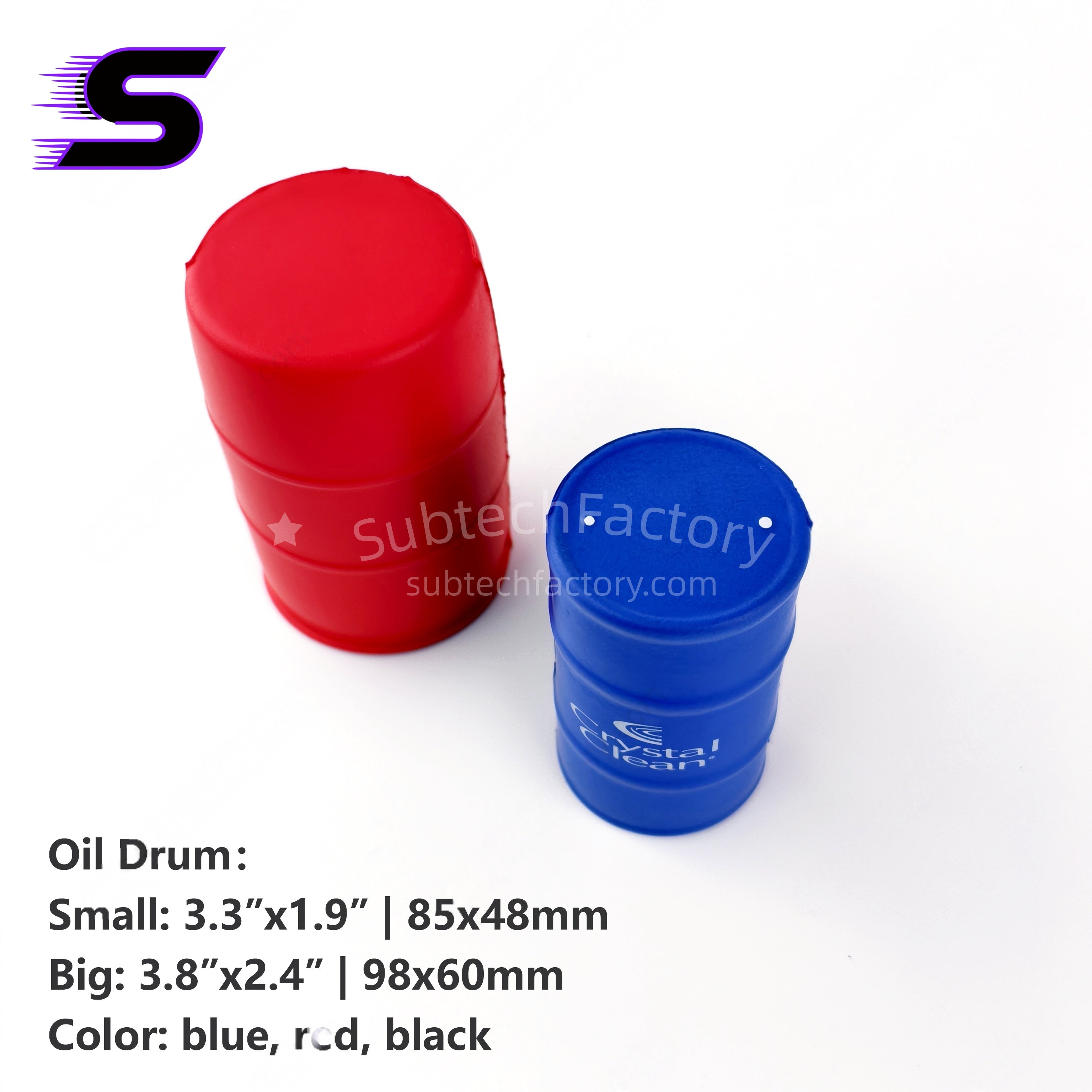 Custom Stress Container Oil Drum Relief Toy