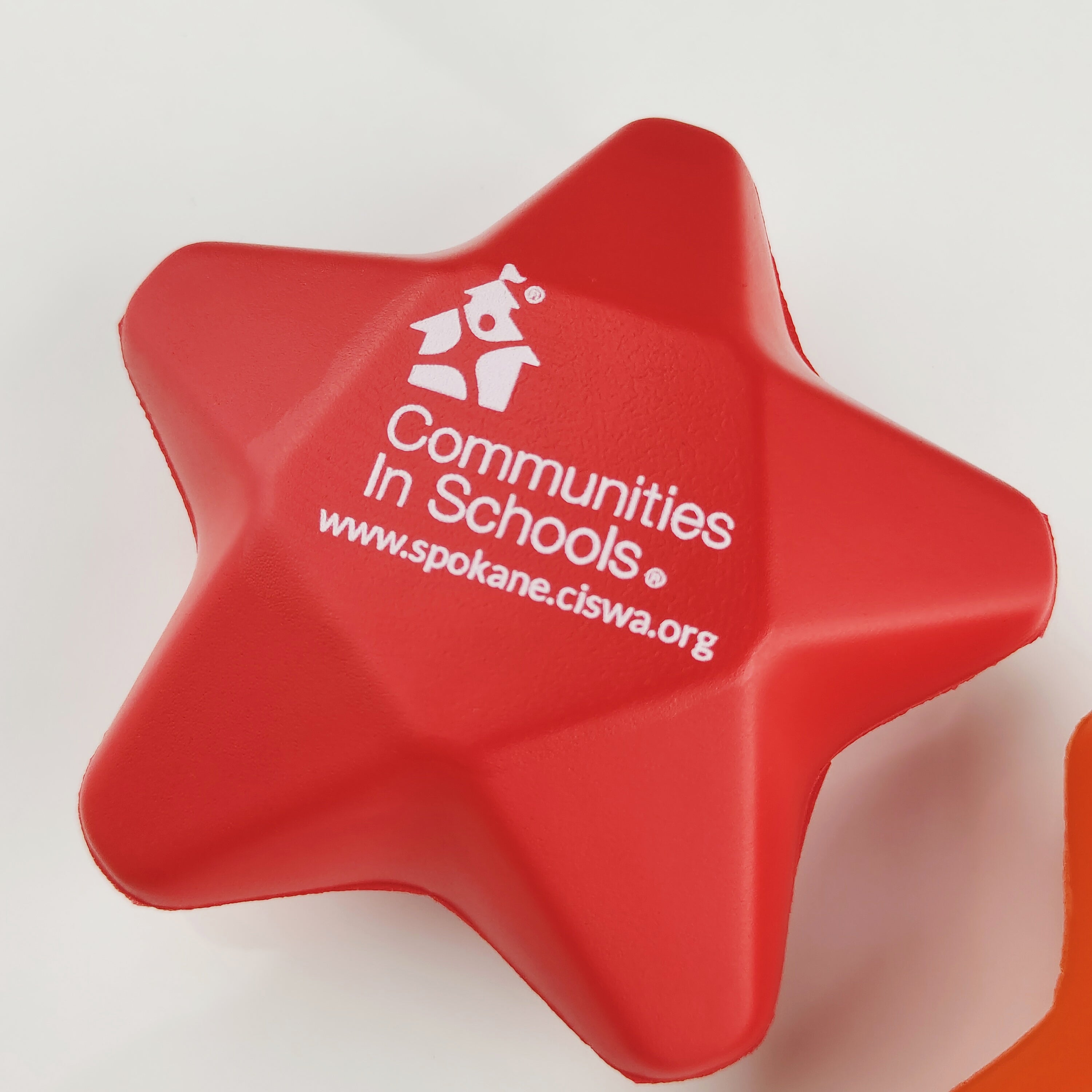 Custom Star Pressure Release Ball for Trade Shows and Corporate Promotions