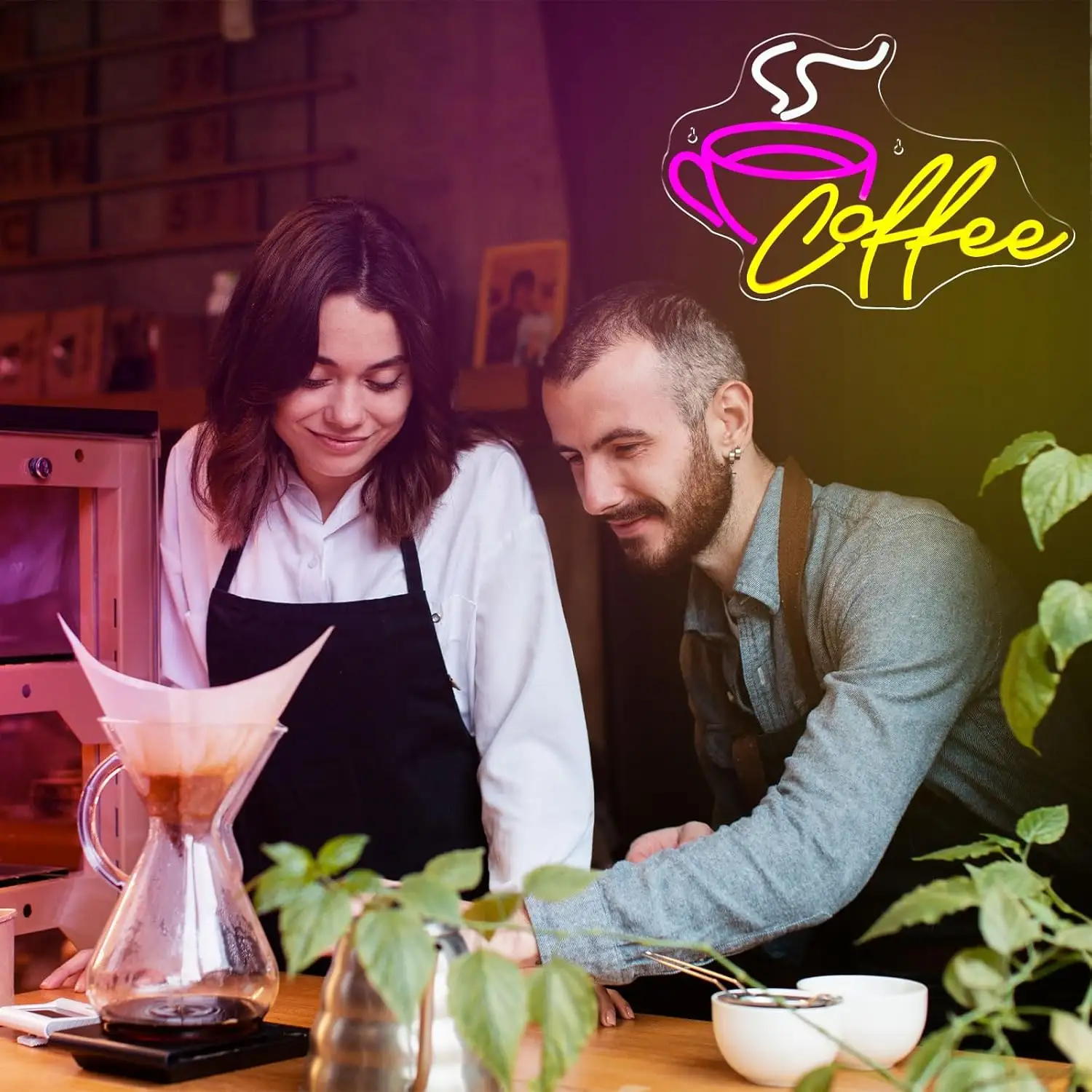 Coffee LED Neon Sign for Coffee Station Bar Shop