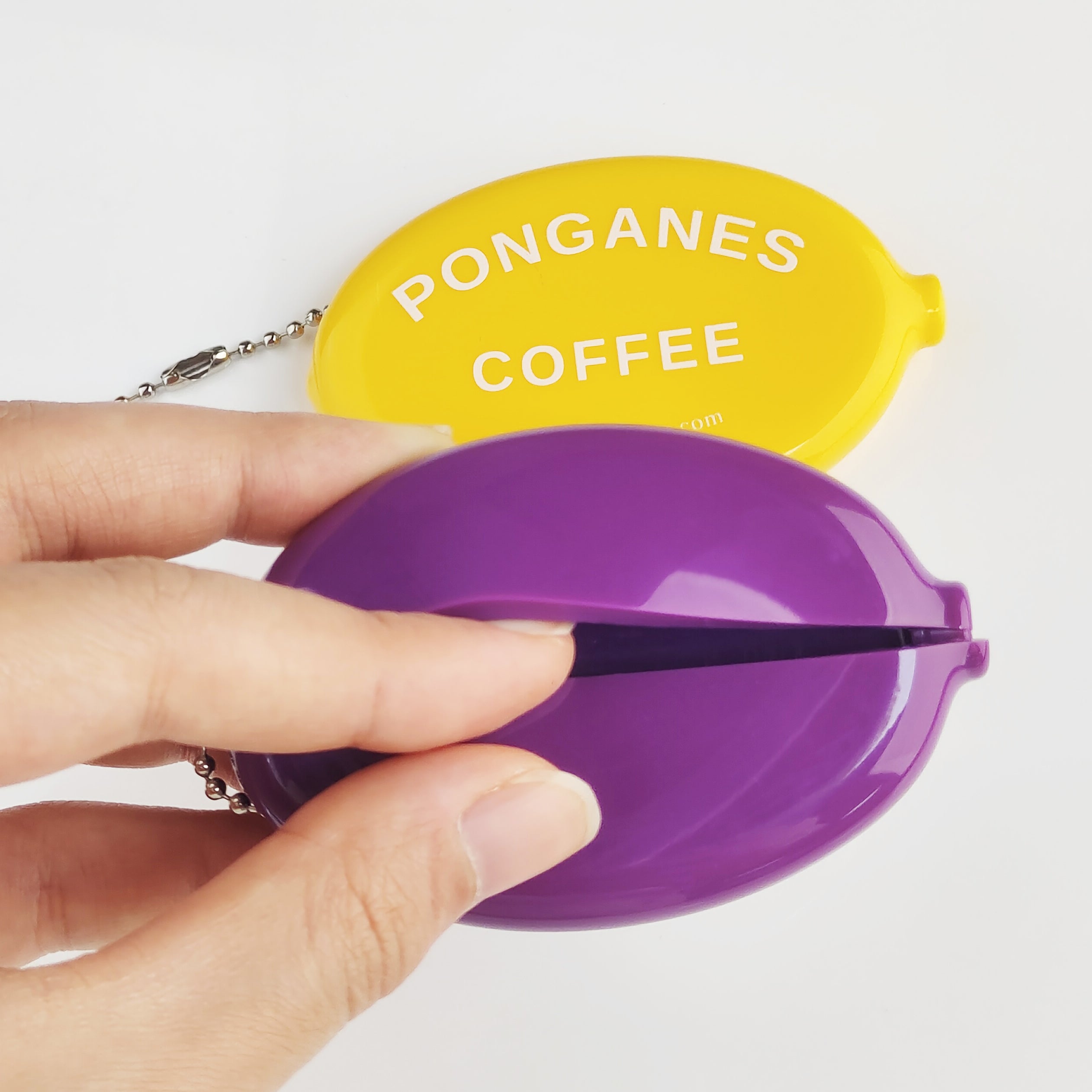 Custom PVC Coin Purse Keychain with Business Logo