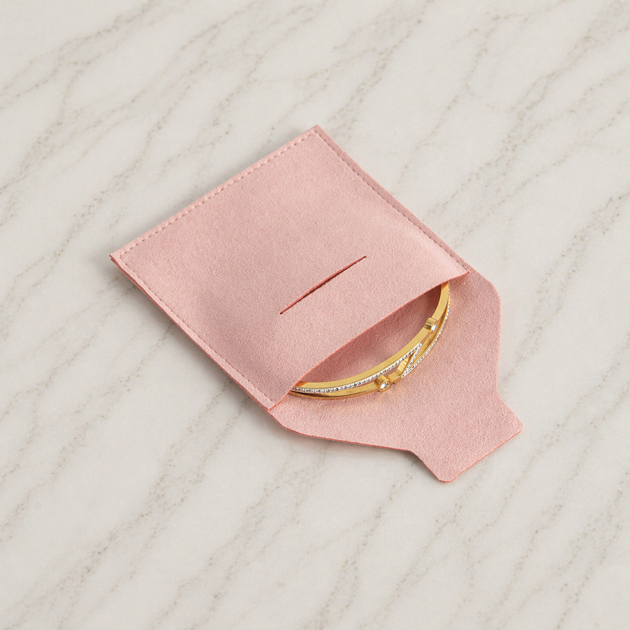 Custom Microfiber Velvet Jewelry Bag for Weddings for Rings Earrings Necklaces