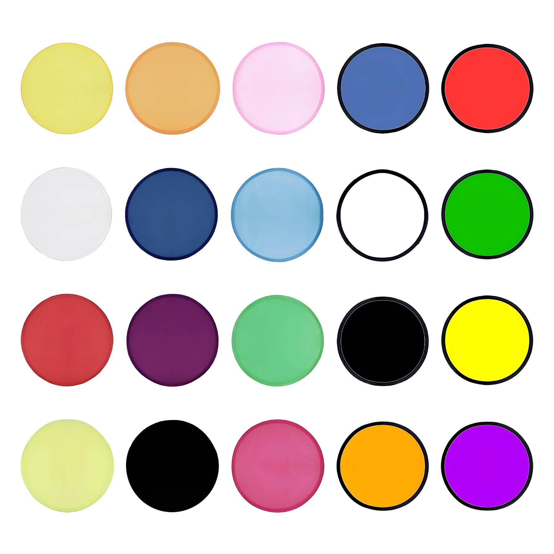 Nylon Folding Fying Disc with Pouch for Advertising