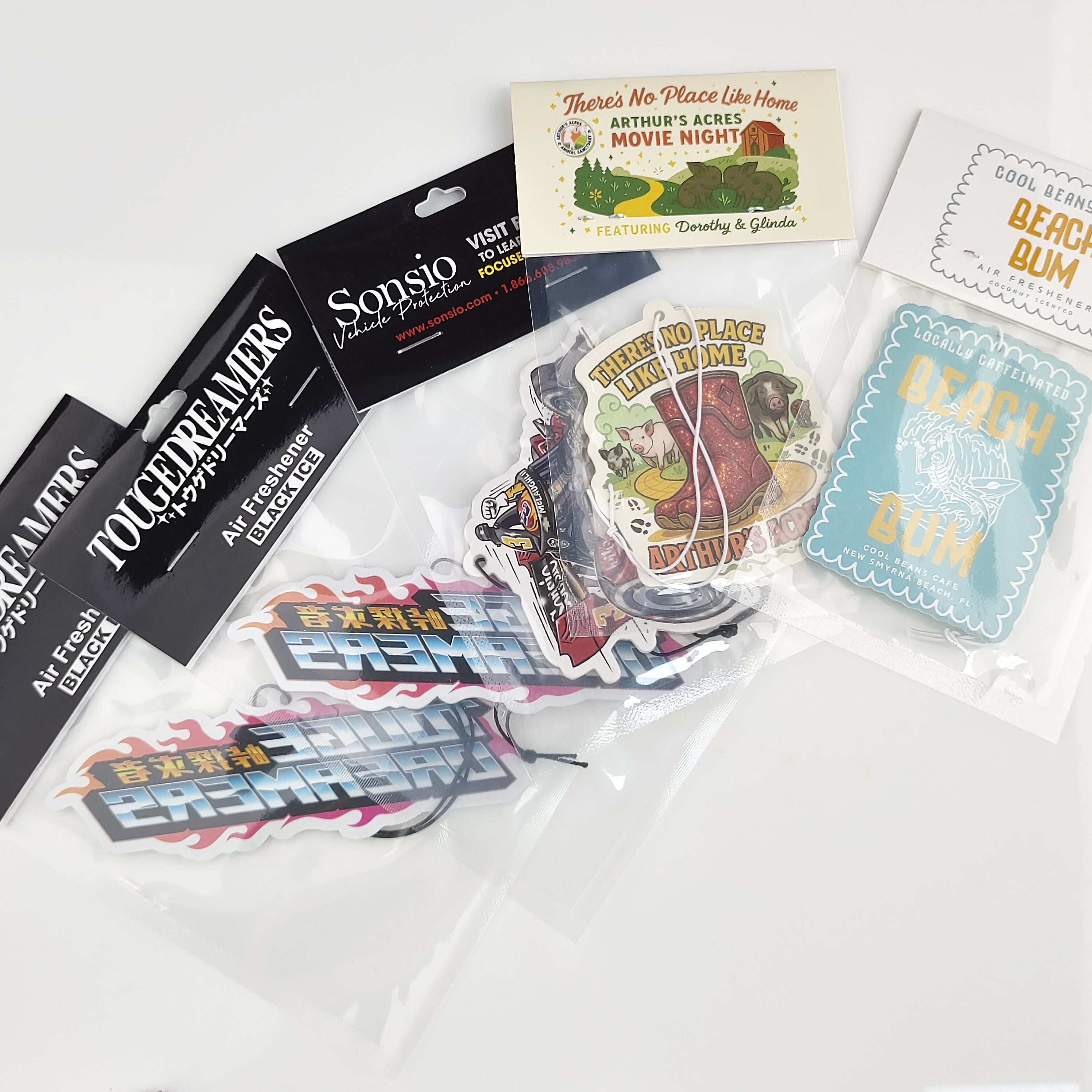 Custom Car Air Freshener with Header Card