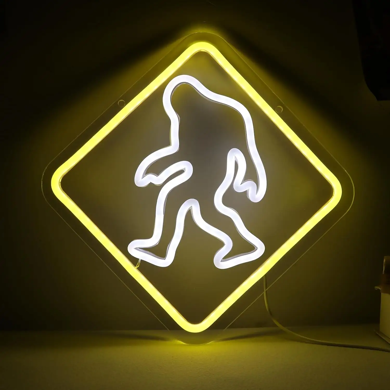 Big Foot Gorilla LED Neon | Wall Decoration Children's Room | Gift for Friends