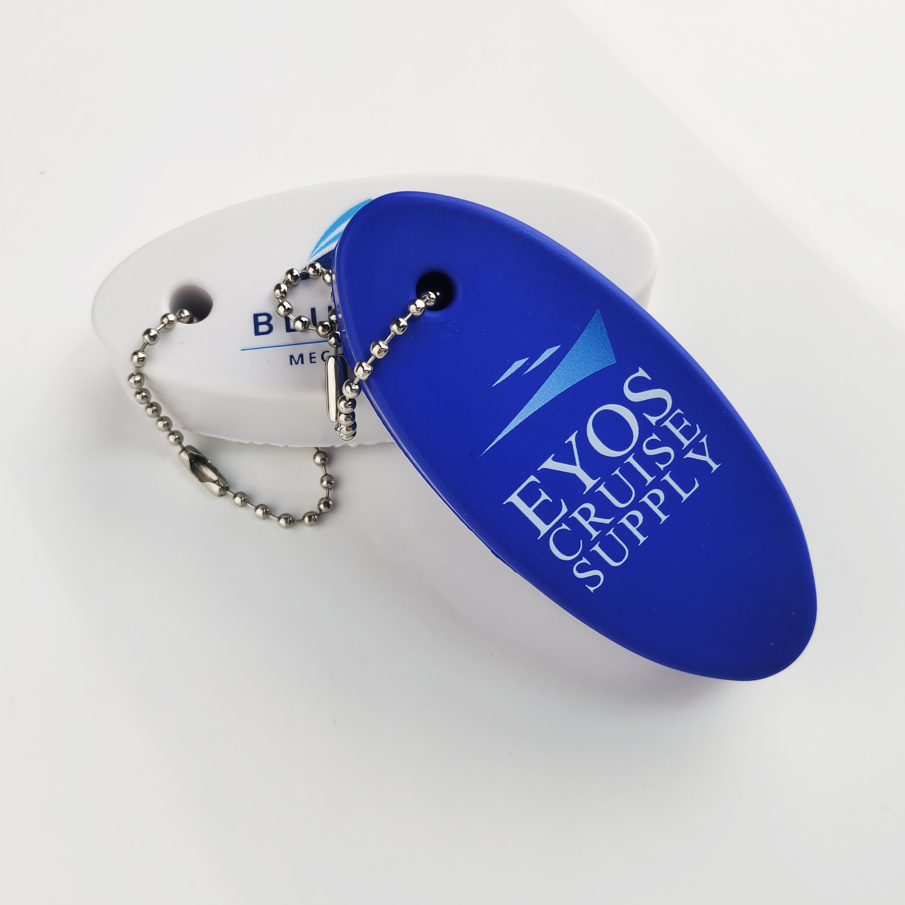 Custom Floating PU Waterproof Keychain with Business Logo