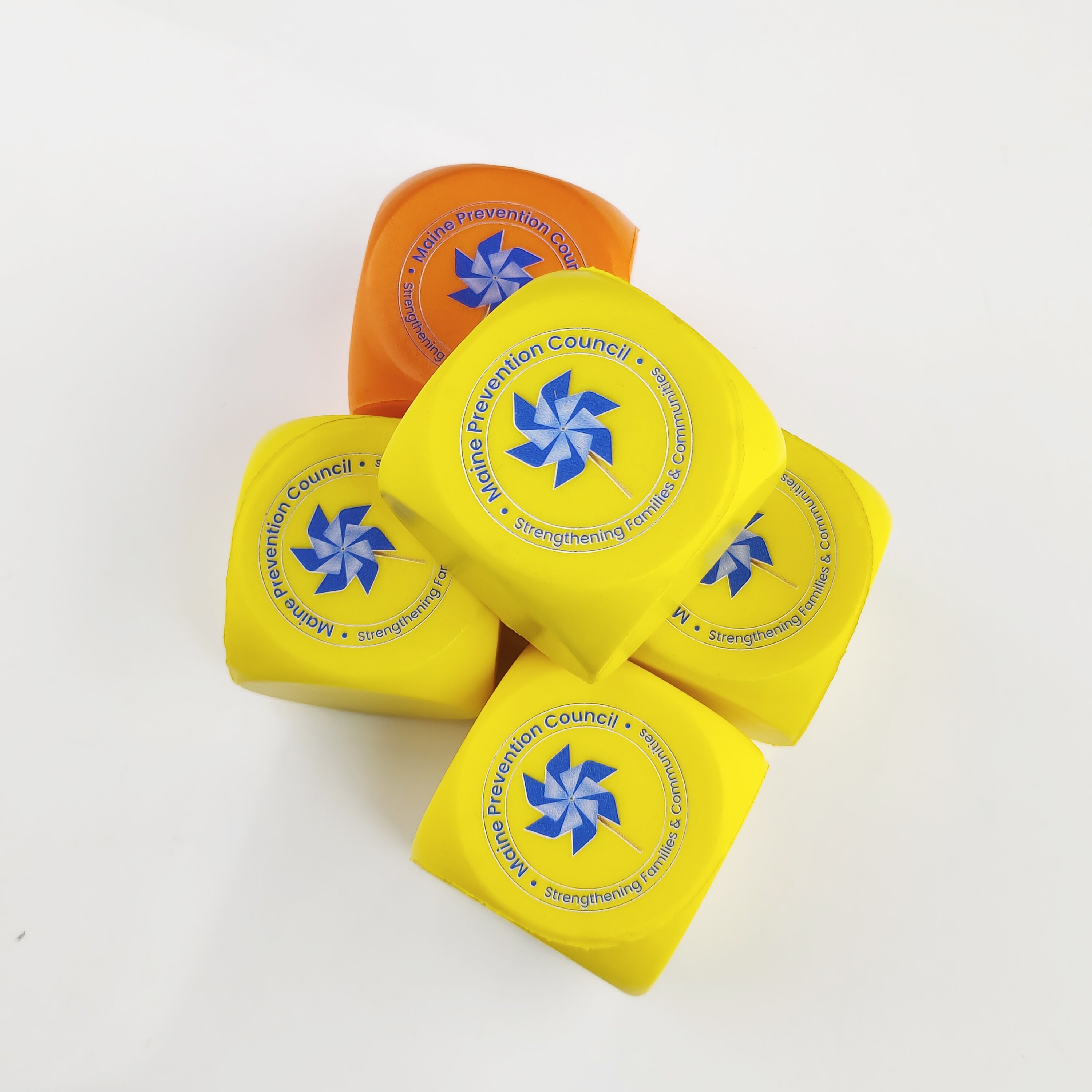 Custom Dice Cube Foam Ball for Game Promotions and School Giveaways