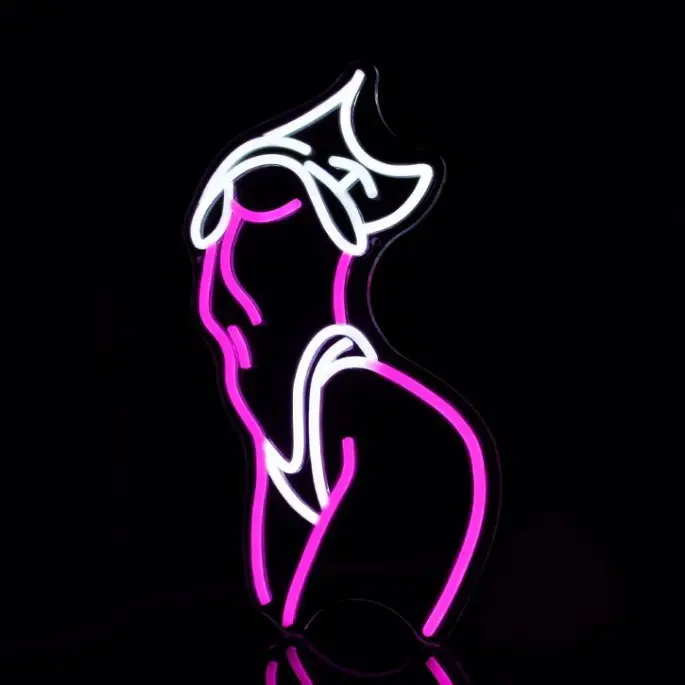 Sexy Lady Neon Signs Party Decor Bar Home Decoration