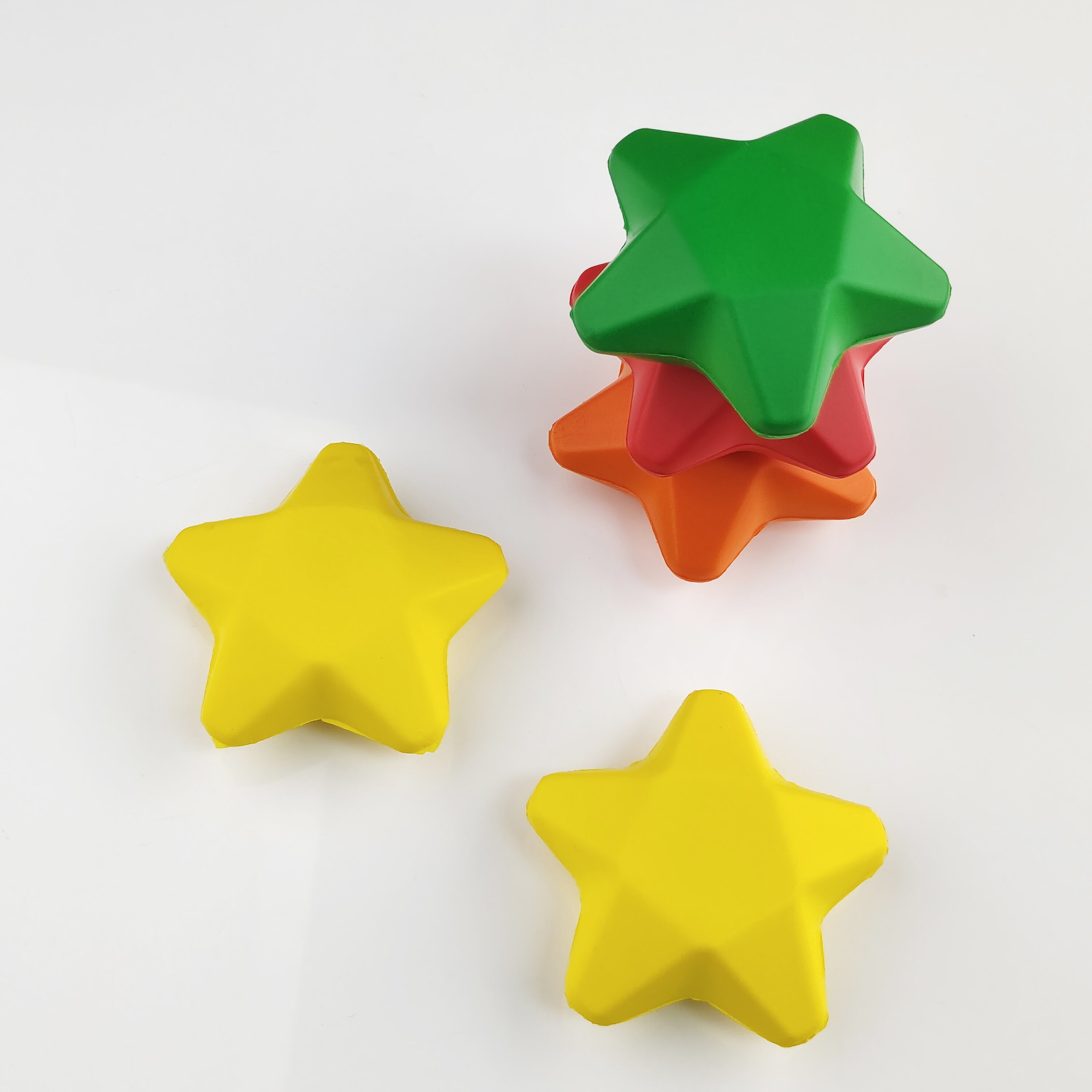 Custom Star Pressure Release Ball for Trade Shows and Corporate Promotions