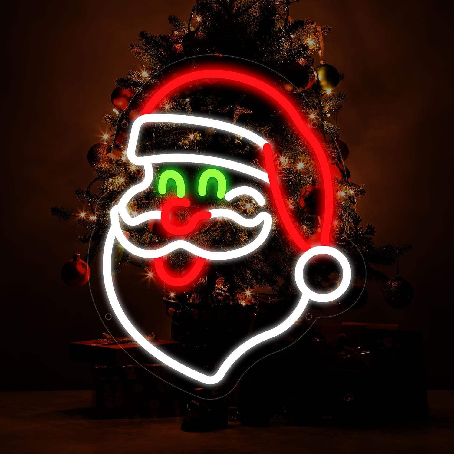 Christmas Santa Claus LED Neon Sign