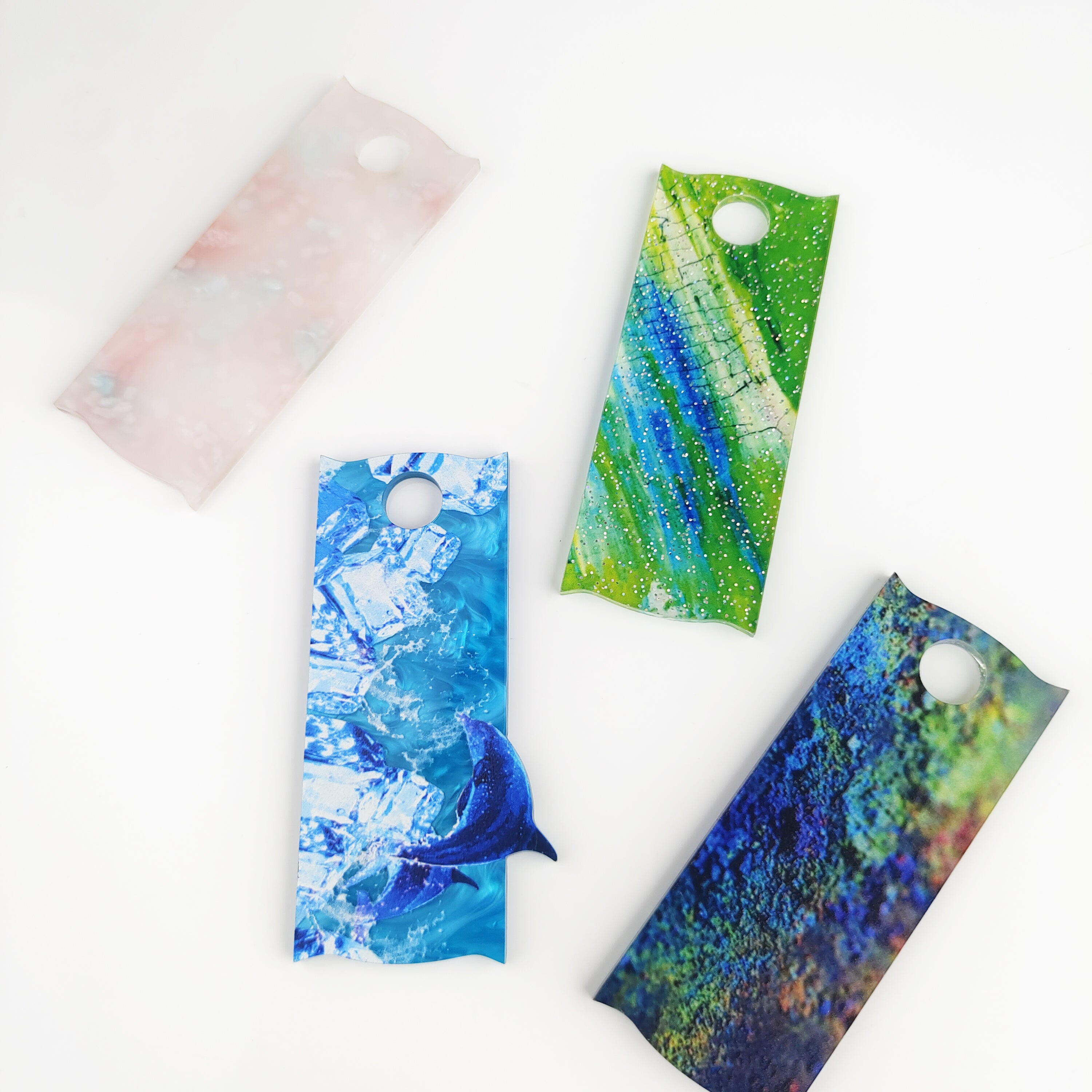 Custom Acrylic Keychain with Hotel Logo Room Number