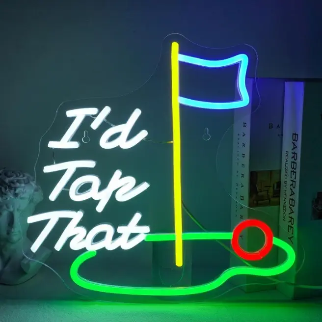 I'd Tap That Neon Signs Golf Neon Signs Gift for Sport Lovers
