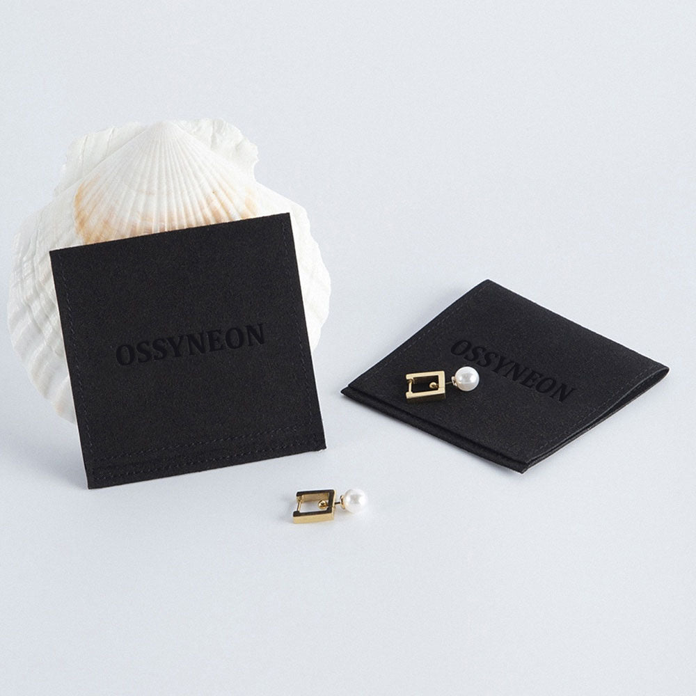 Microfiber Flap Jewelry Bag for Luxury Jewelry Packaging