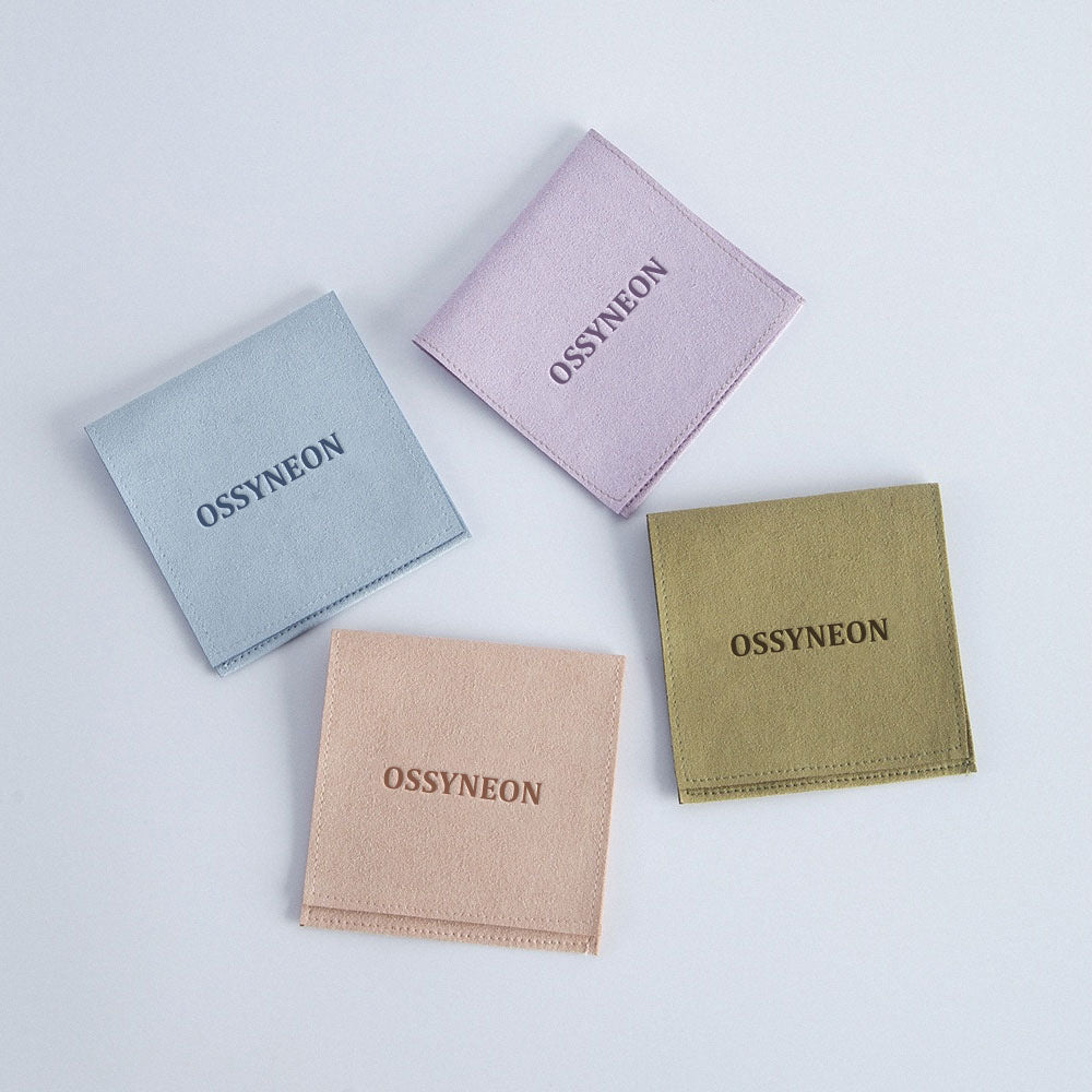 Microfiber Flap Jewelry Bag for Luxury Jewelry Packaging
