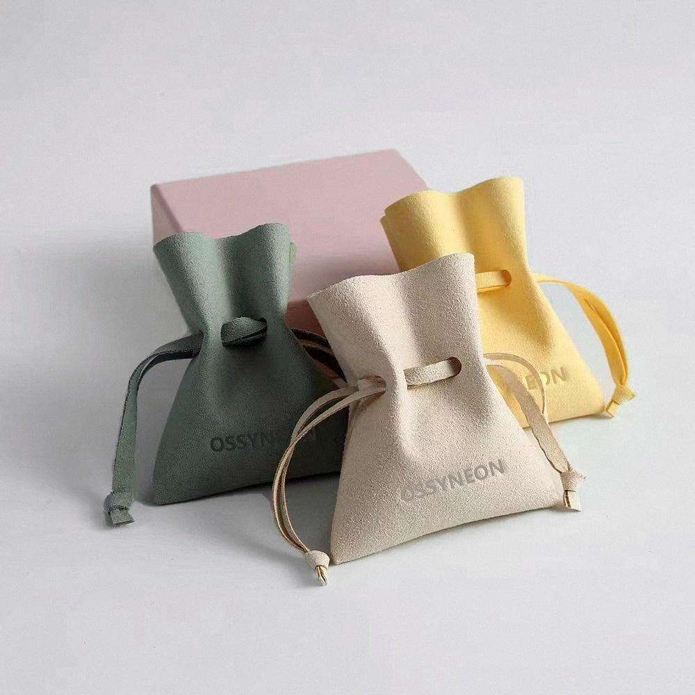 Custom Drawstring Jewelry Earring Bags