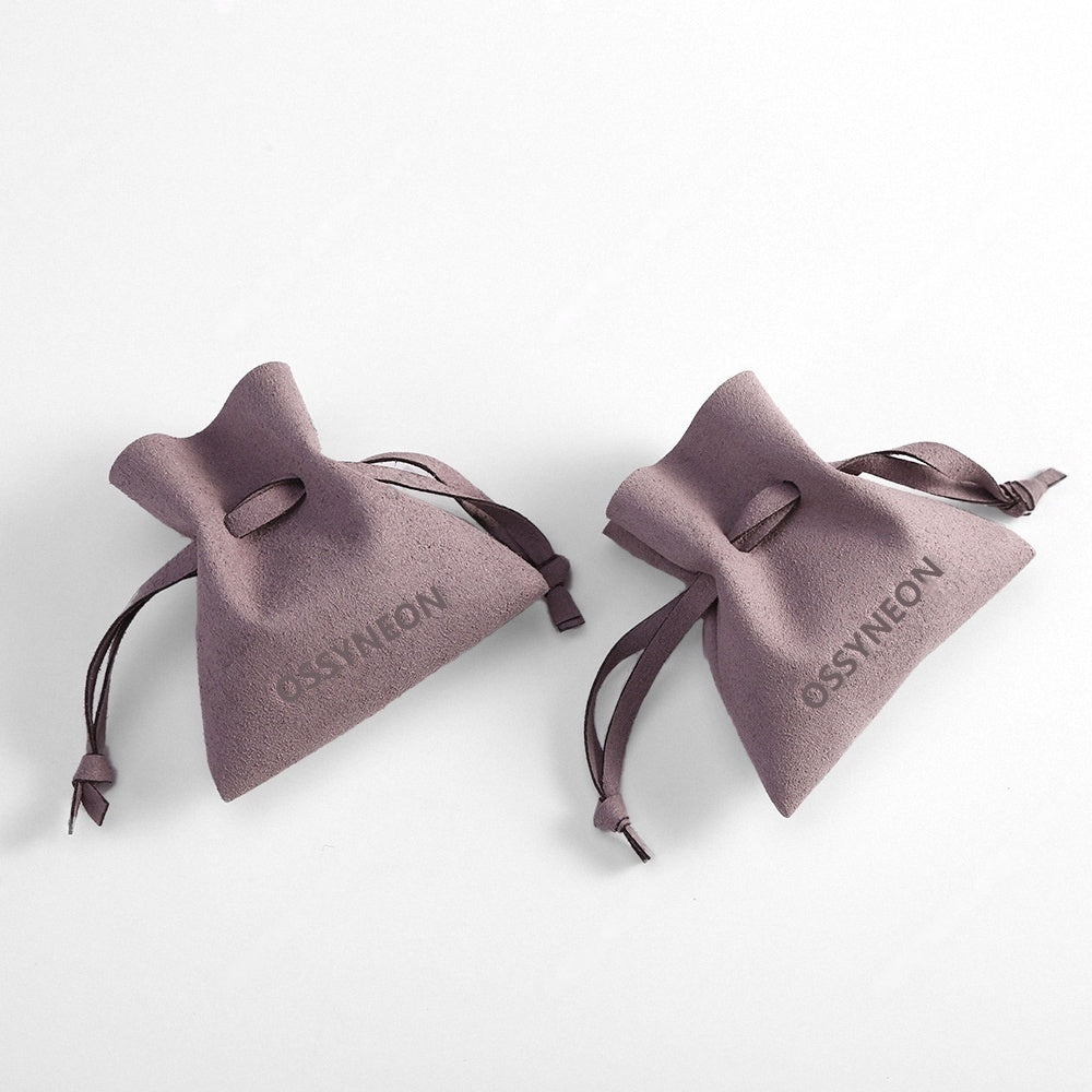 Custom Drawstring Jewelry Earring Bags