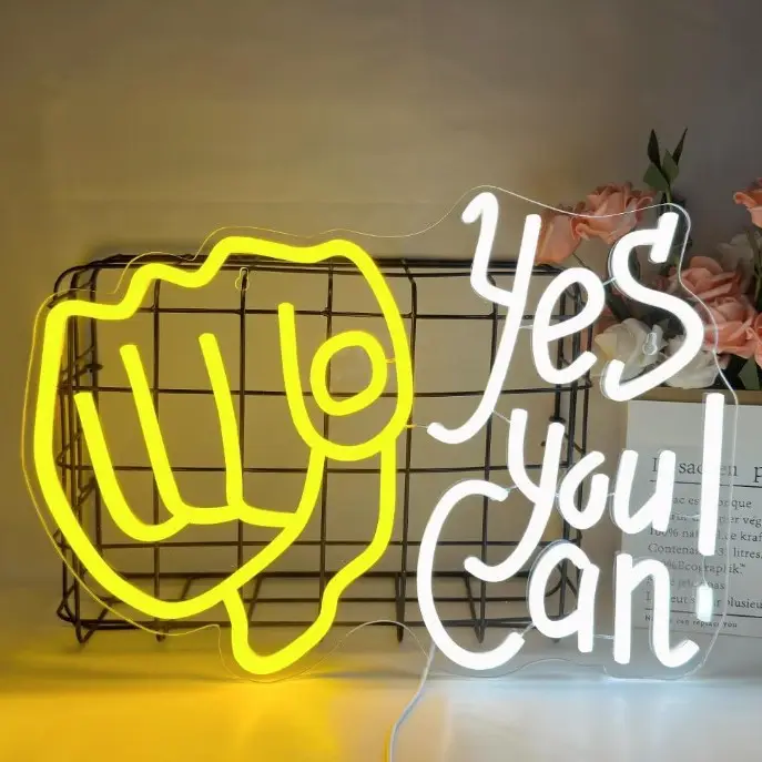Yes You Can LED Neon Letters for Party Bar