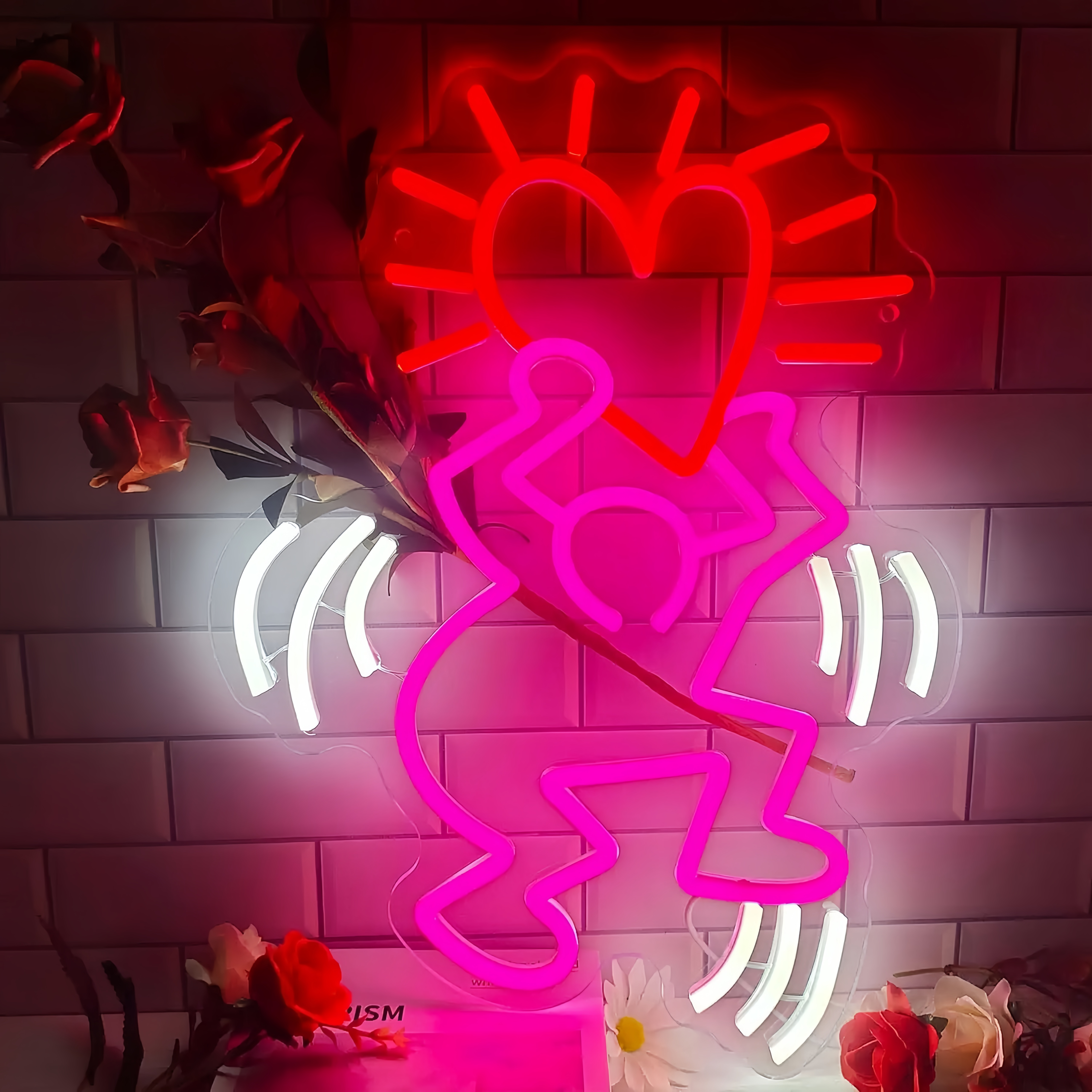 Heart Lifter Neon Sign Creative Graffiti LED Strip Wall Decor
