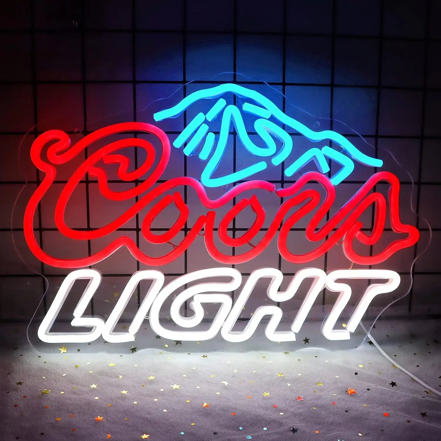 Coors Light Neon Signs Bar Decorations Gifts For Beer Lover