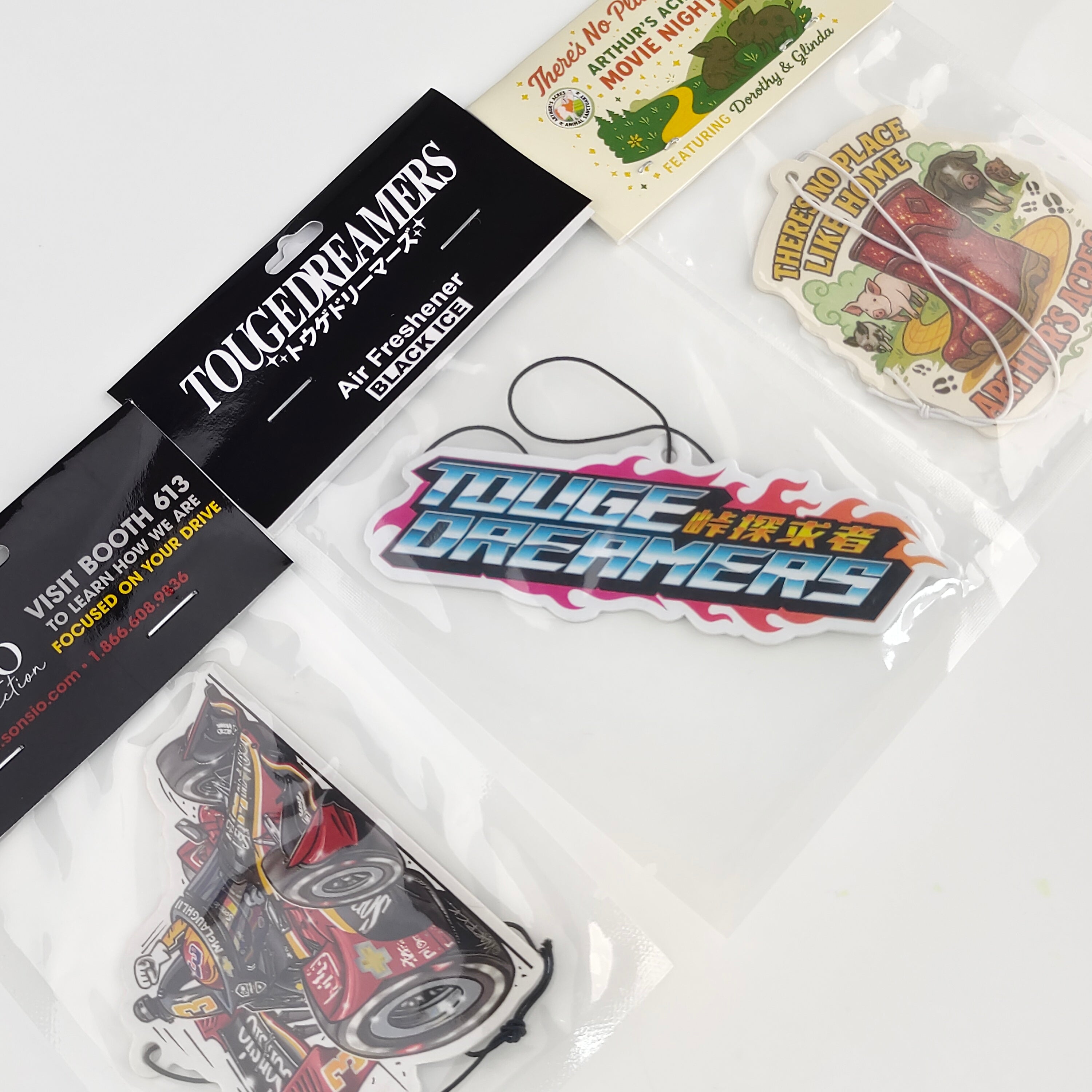 Custom Car Air Freshener with Header Card