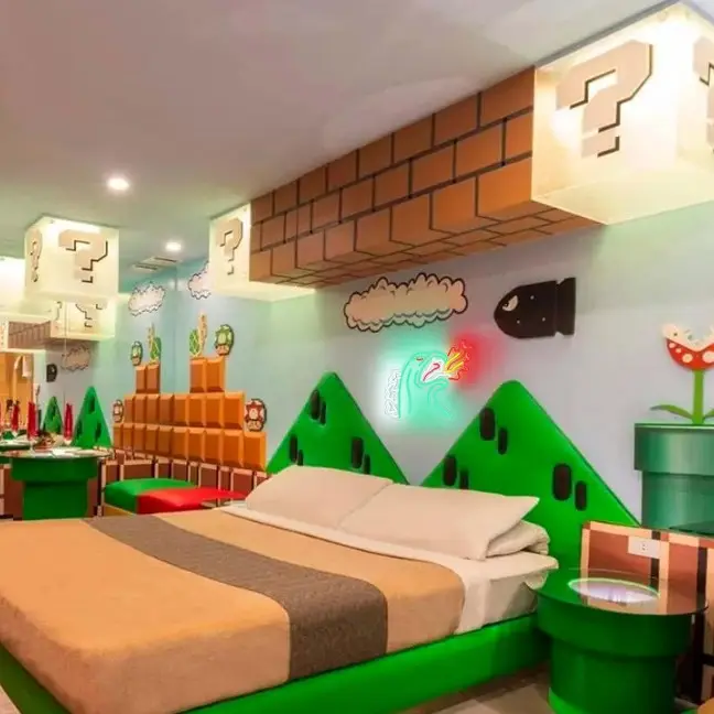 Dinosaur Neon Signs Cool Decor for Boys Playground Neon Signs Decor