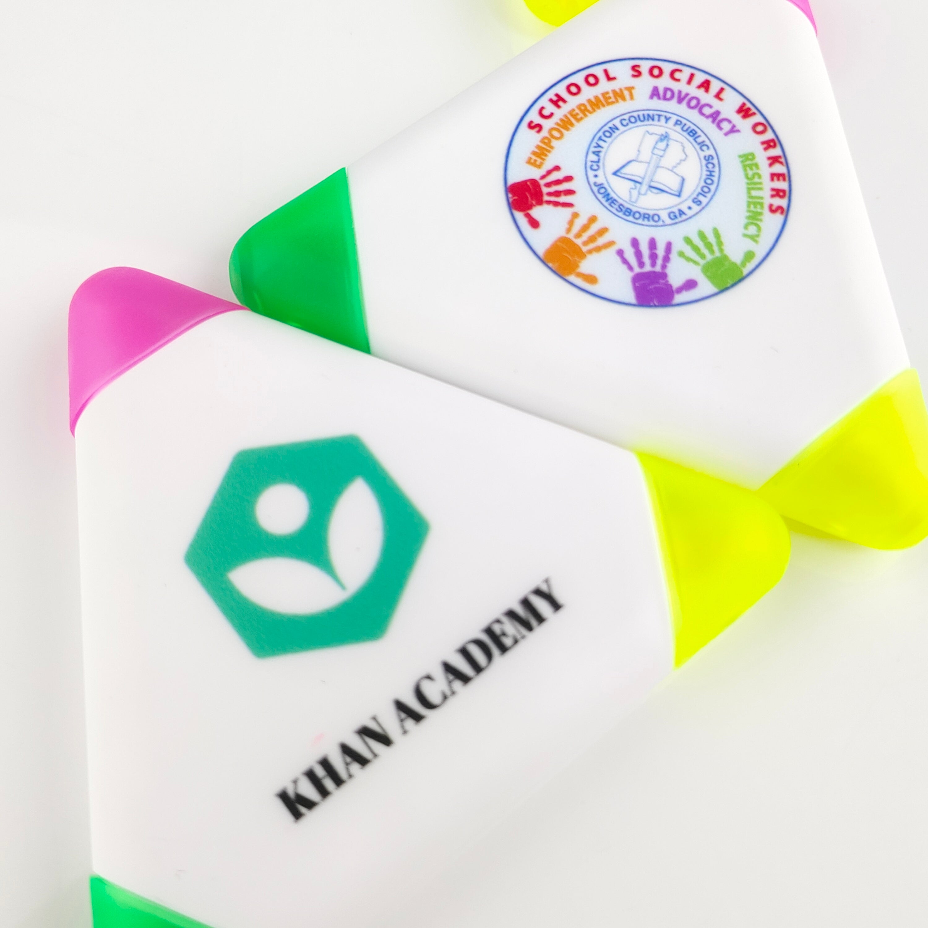 Custom Logo Highlighter Pen for School, Event and Office