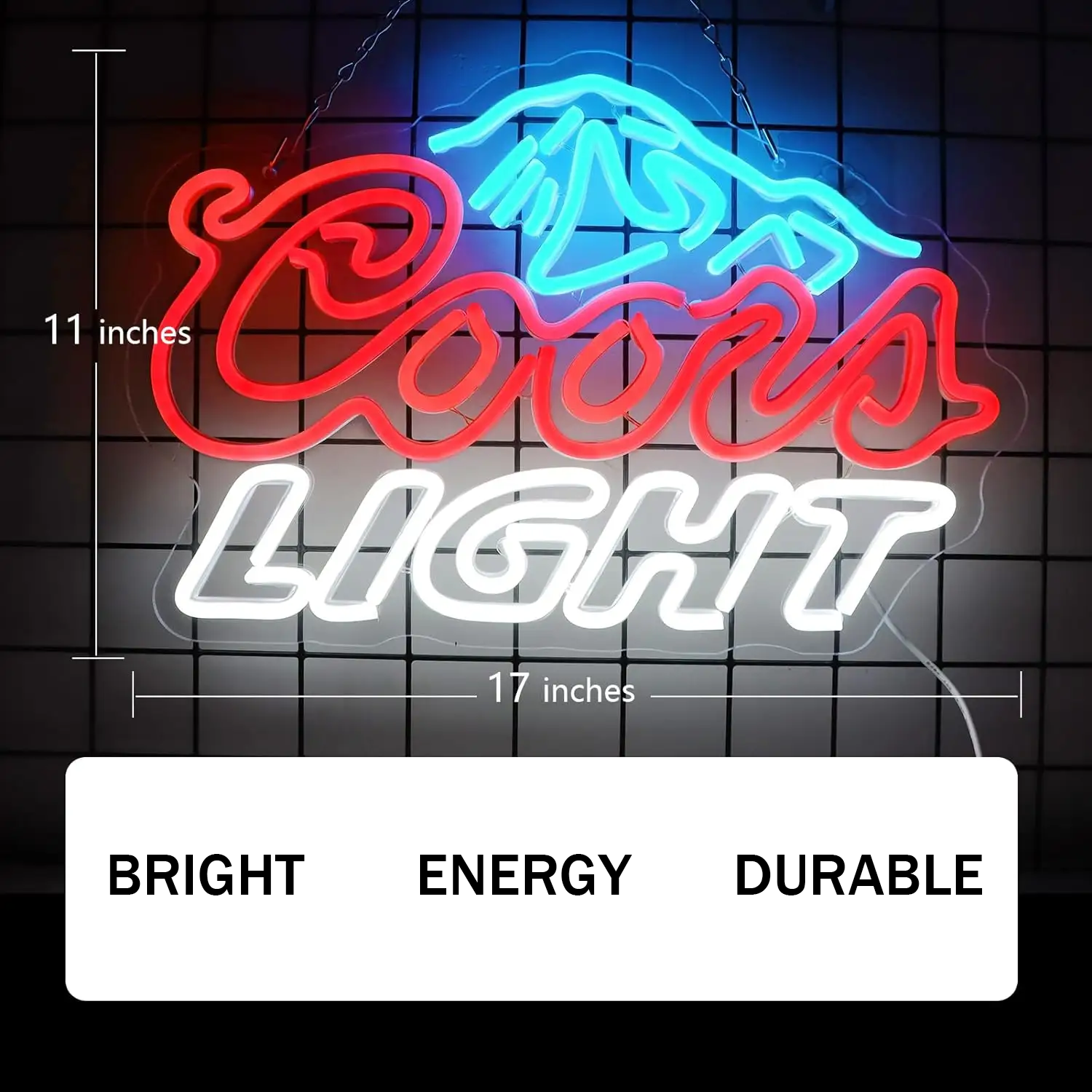 Coors Light Neon Signs Bar Decorations Gifts For Beer Lover