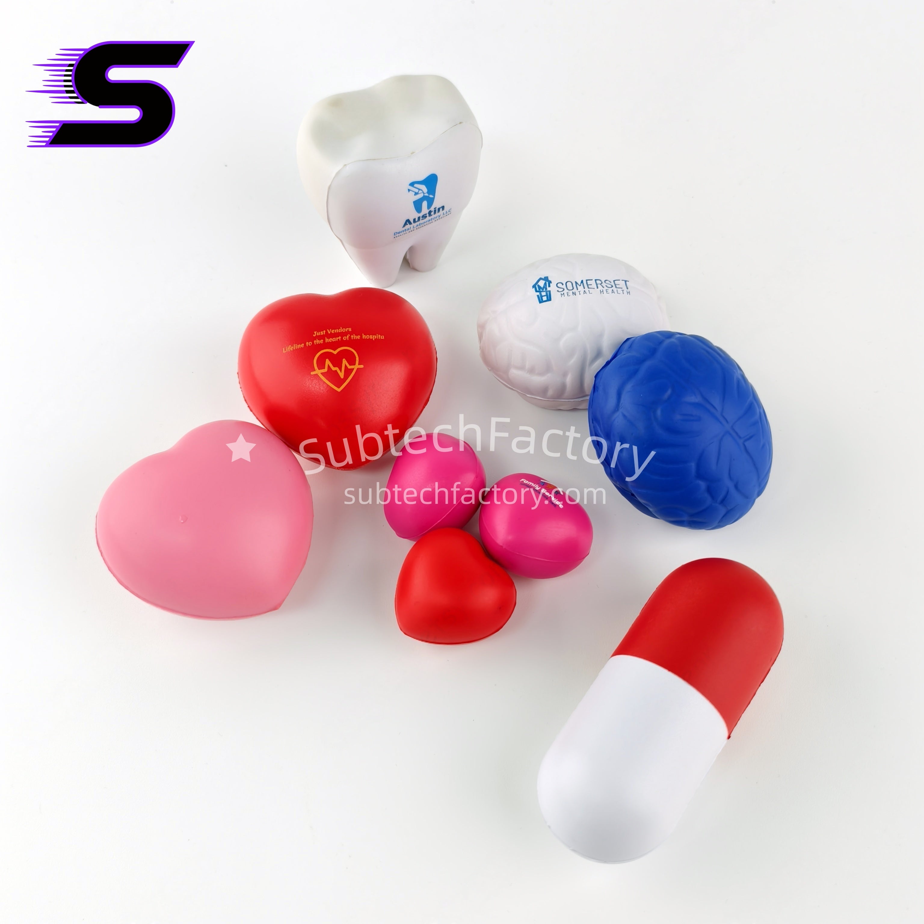 Custom Medical Stress Relief Toy for Health Centre and Dental Clinic