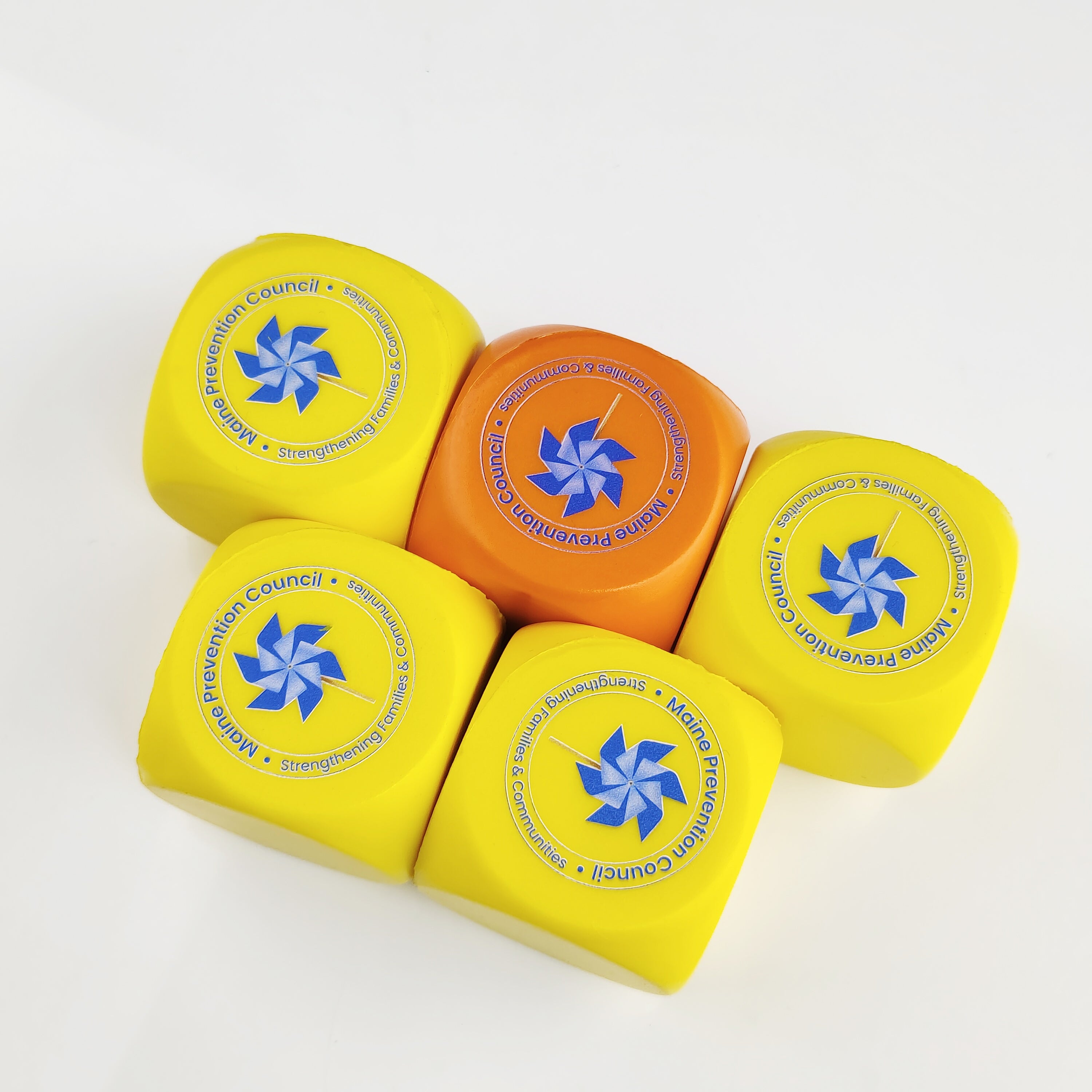 Custom Dice Cube Foam Ball for Game Promotions and School Giveaways