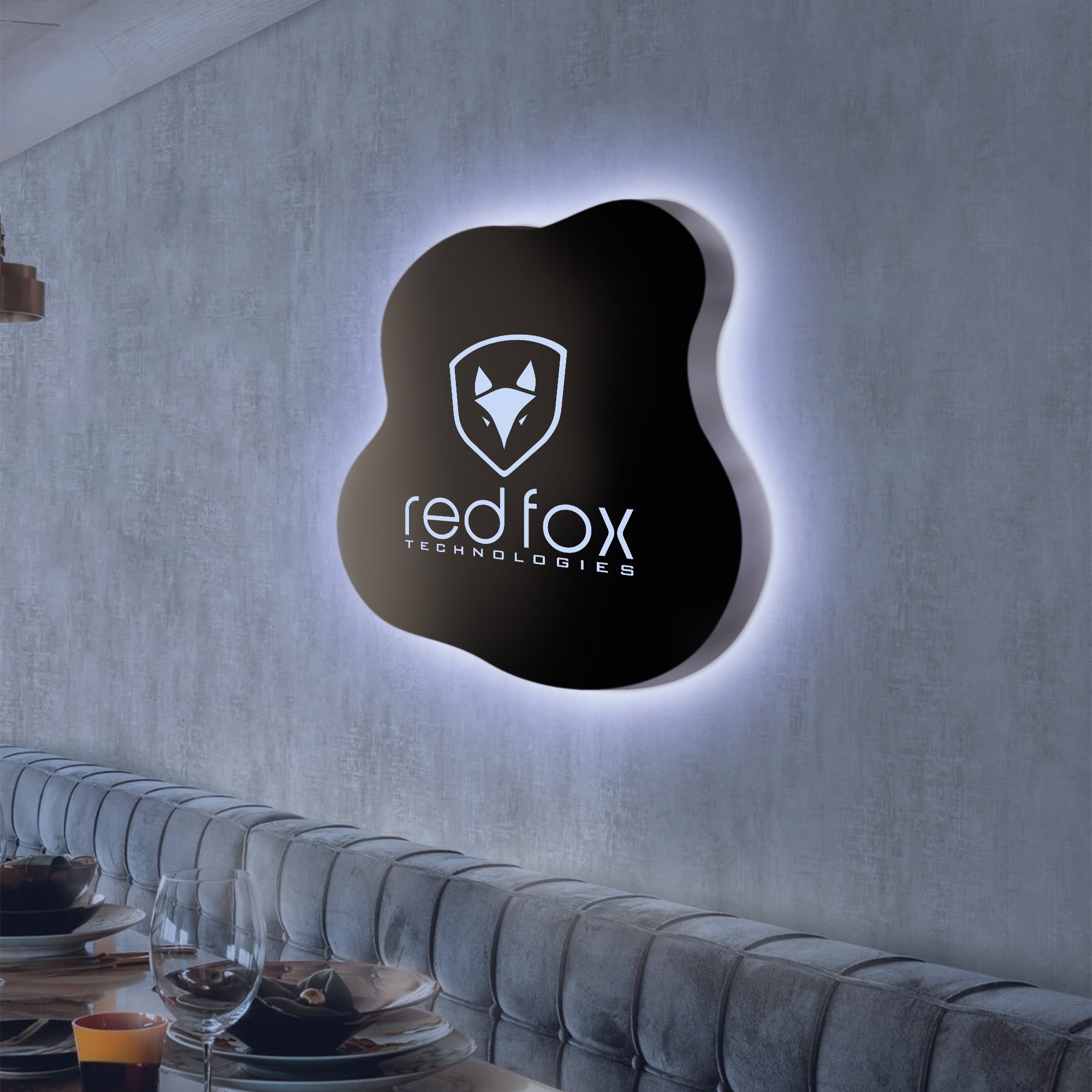 Irregular Shape Light Box | Custom Shape Laser Cut Light Box | Business Logo Signs