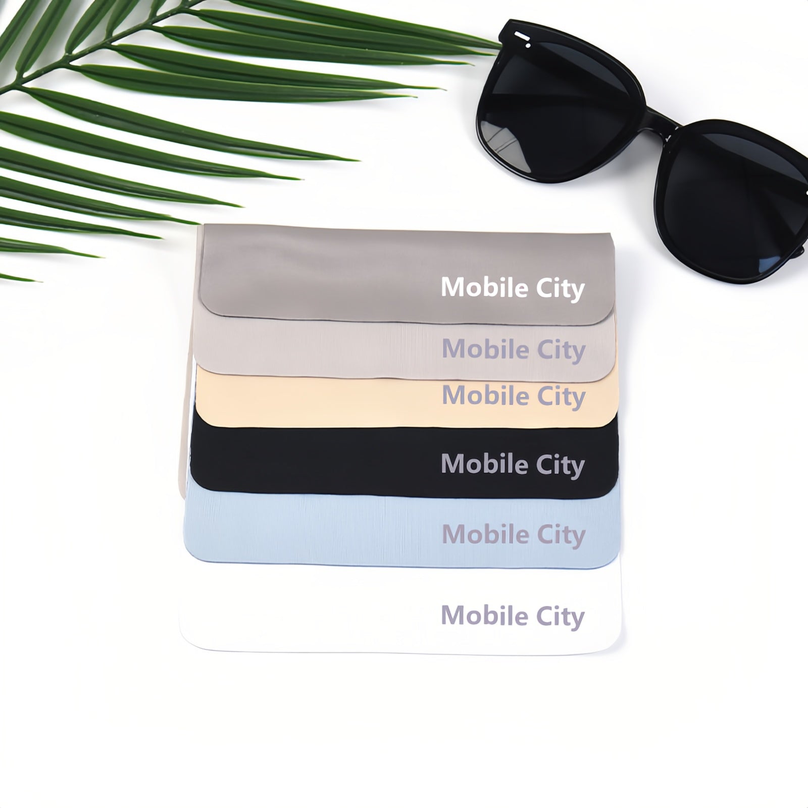 Custom Microfiber Cleaning Cloth Designed for Sunglasses, Safe for All Lenses and Screens