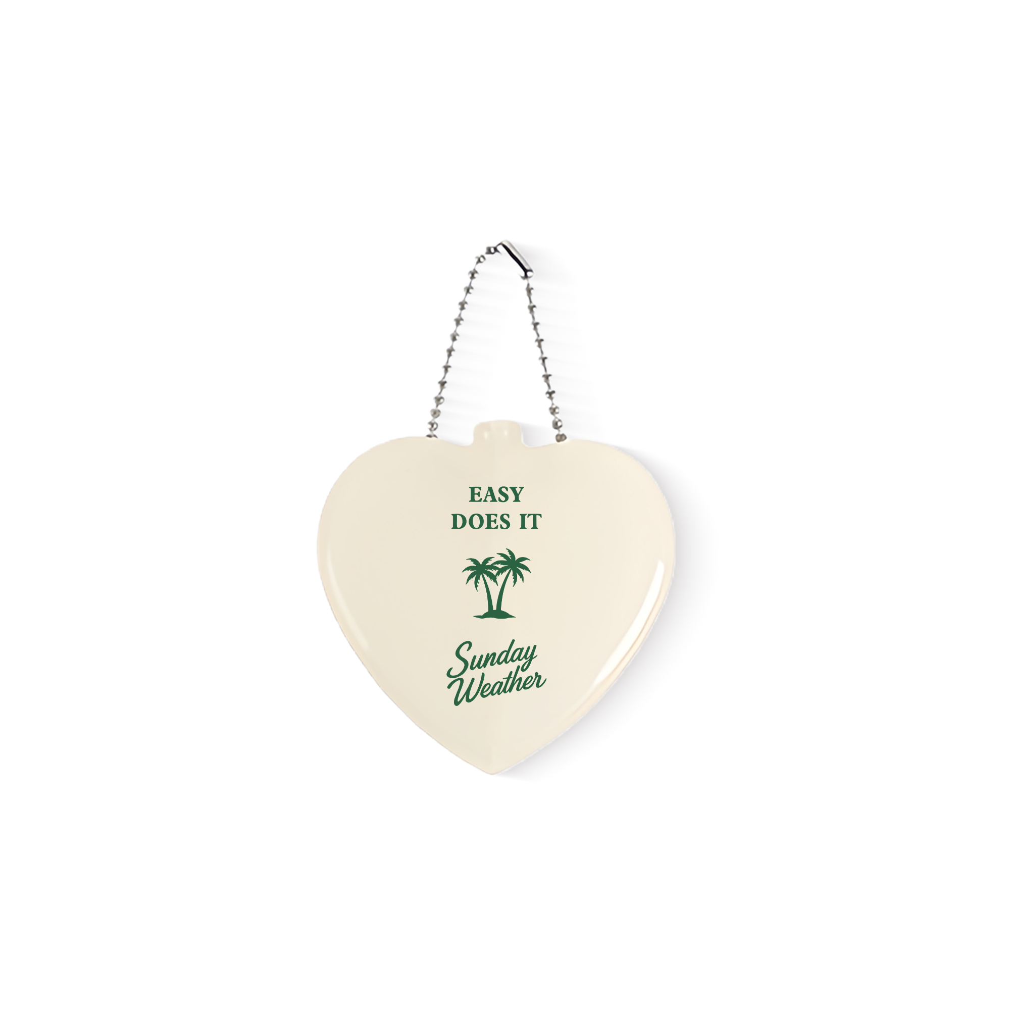 Rubber Heart-shaped Coin Purse Keytag