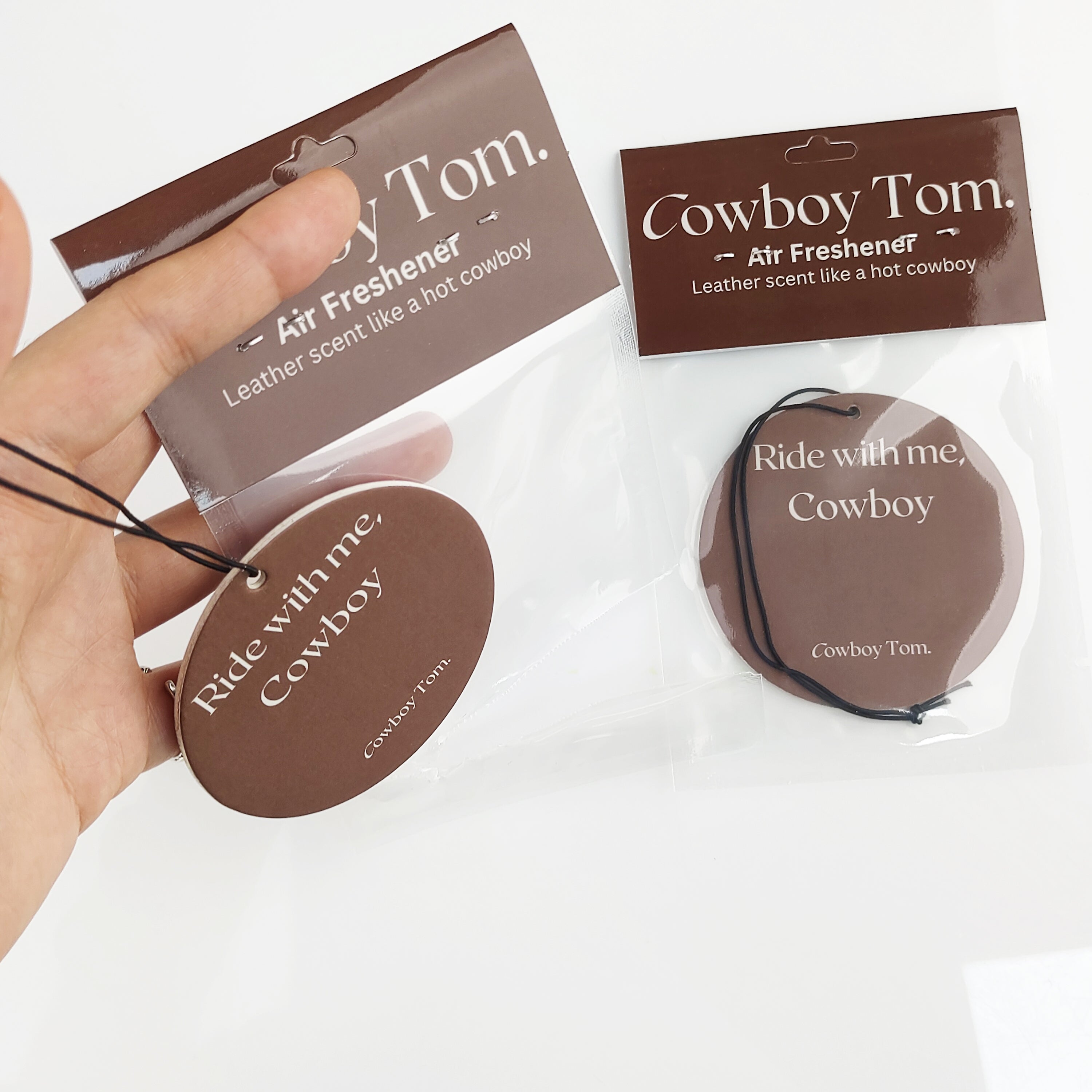 Custom Car Air Freshener with Header Card