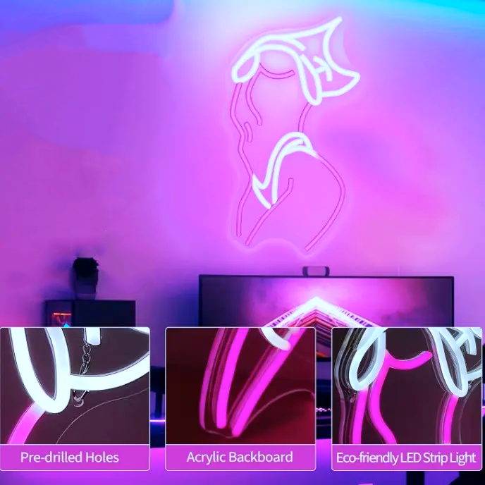 Sexy Lady Neon Signs | Party Decor Bar Home Decoration | Romantic Installation