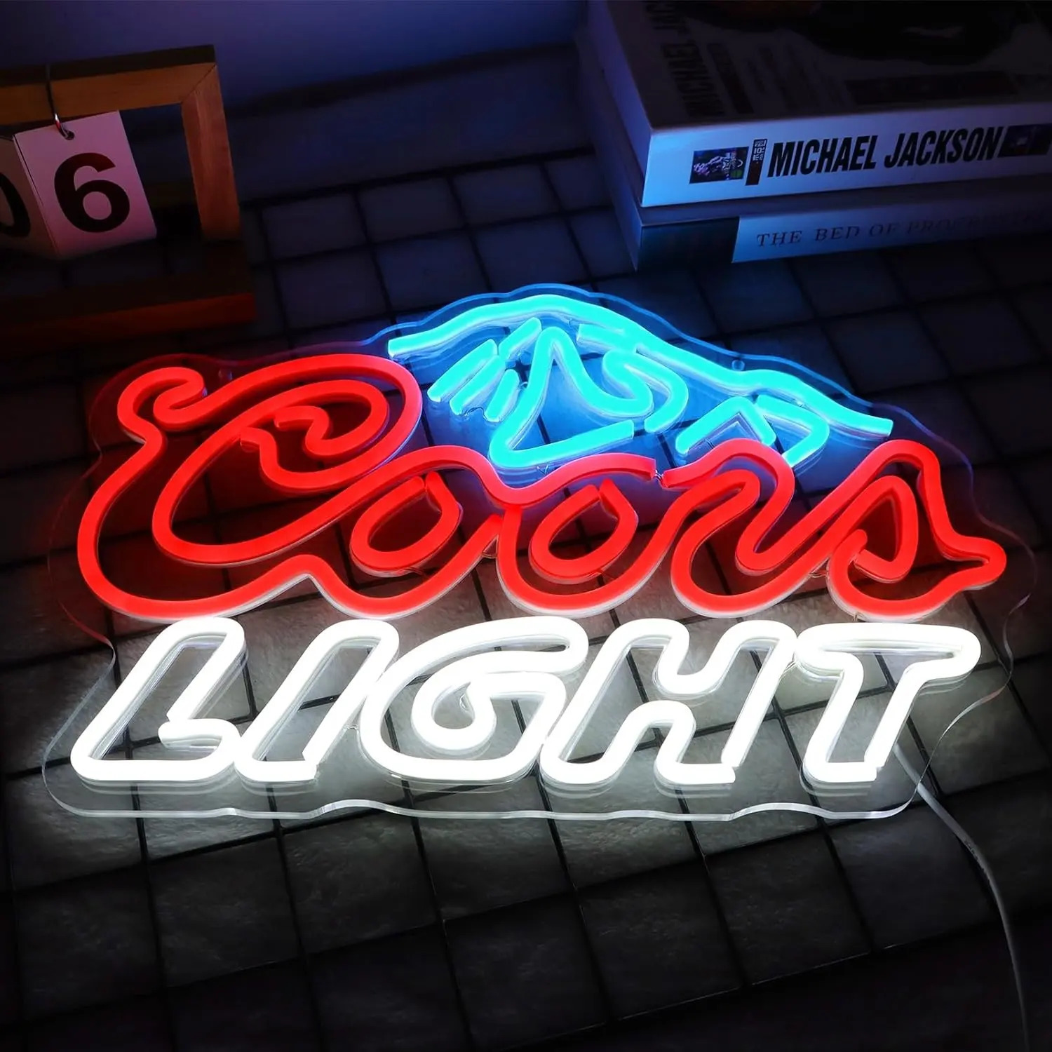 Coors Light Neon Signs Bar Decorations Gifts For Beer Lover