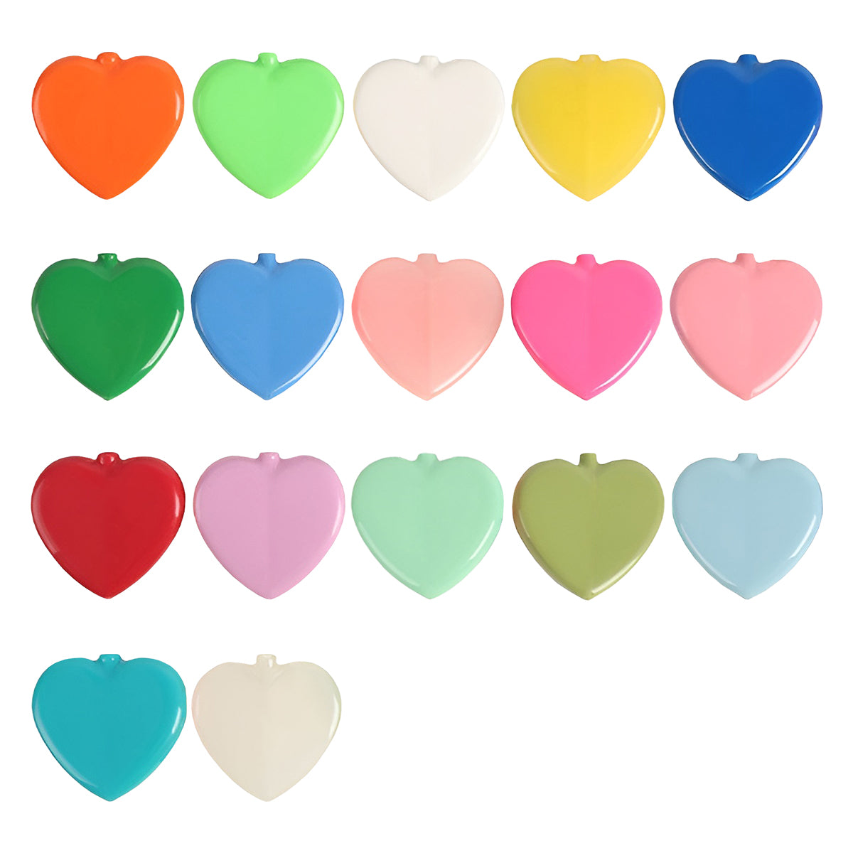 Rubber Heart-shaped Coin Purse Keytag