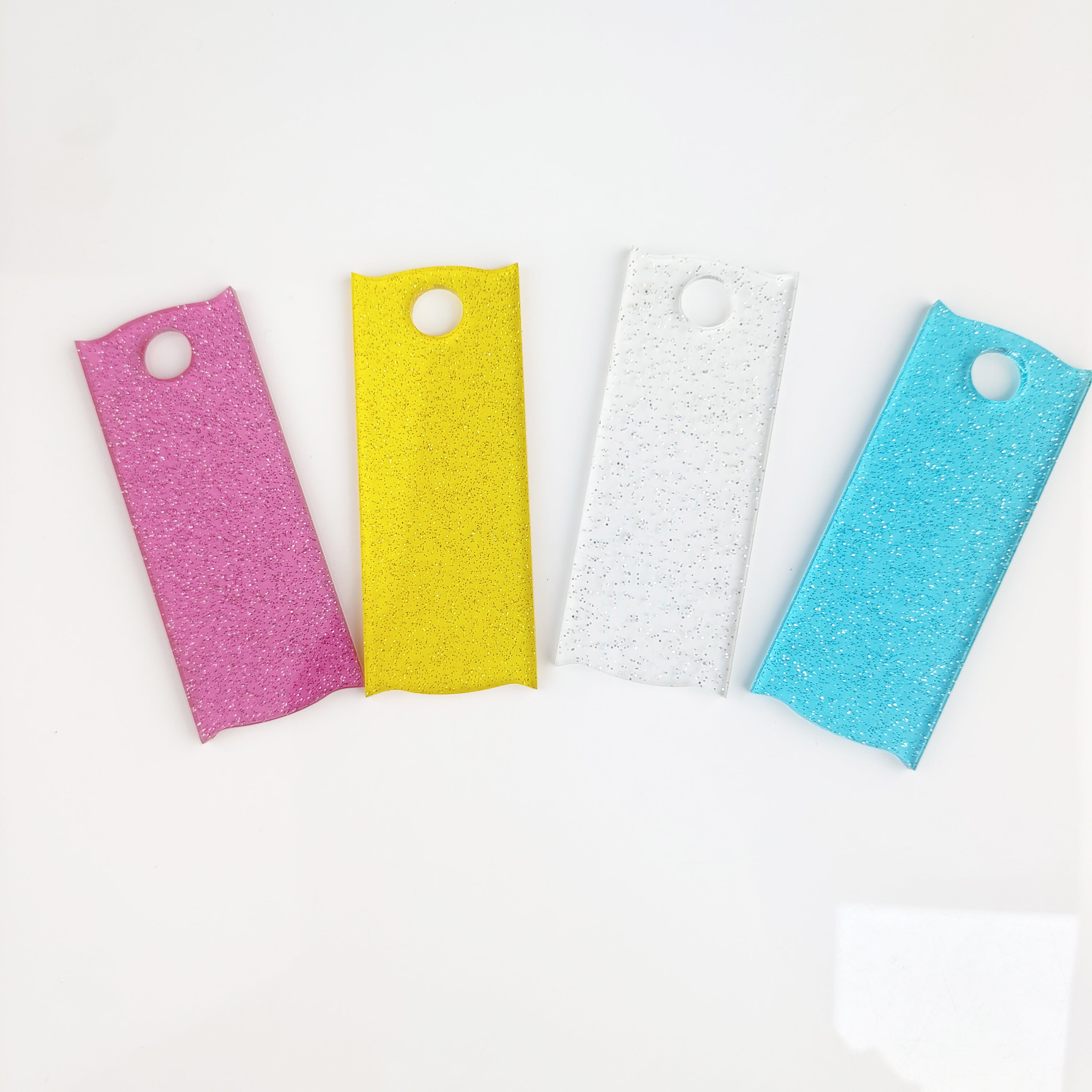 Custom Acrylic Keychain with Hotel Logo Room Number