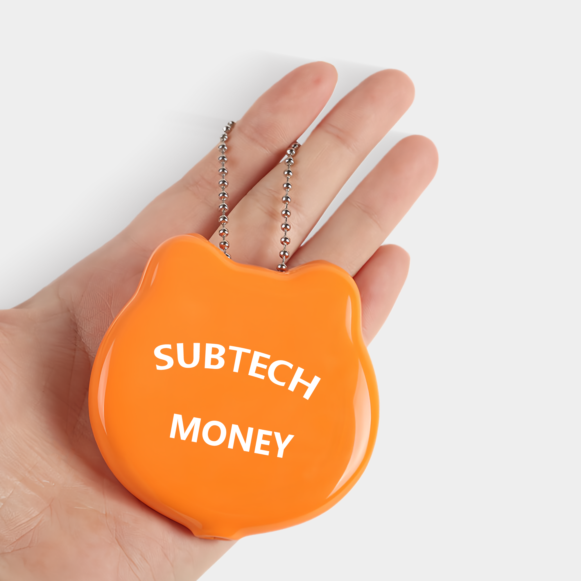 Rubber Cat-shaped Squeeze Coin Pouch