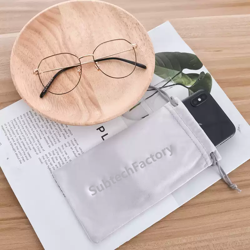 Microfiber Eyeglasses Bag | Cosmetic Brush Pouch