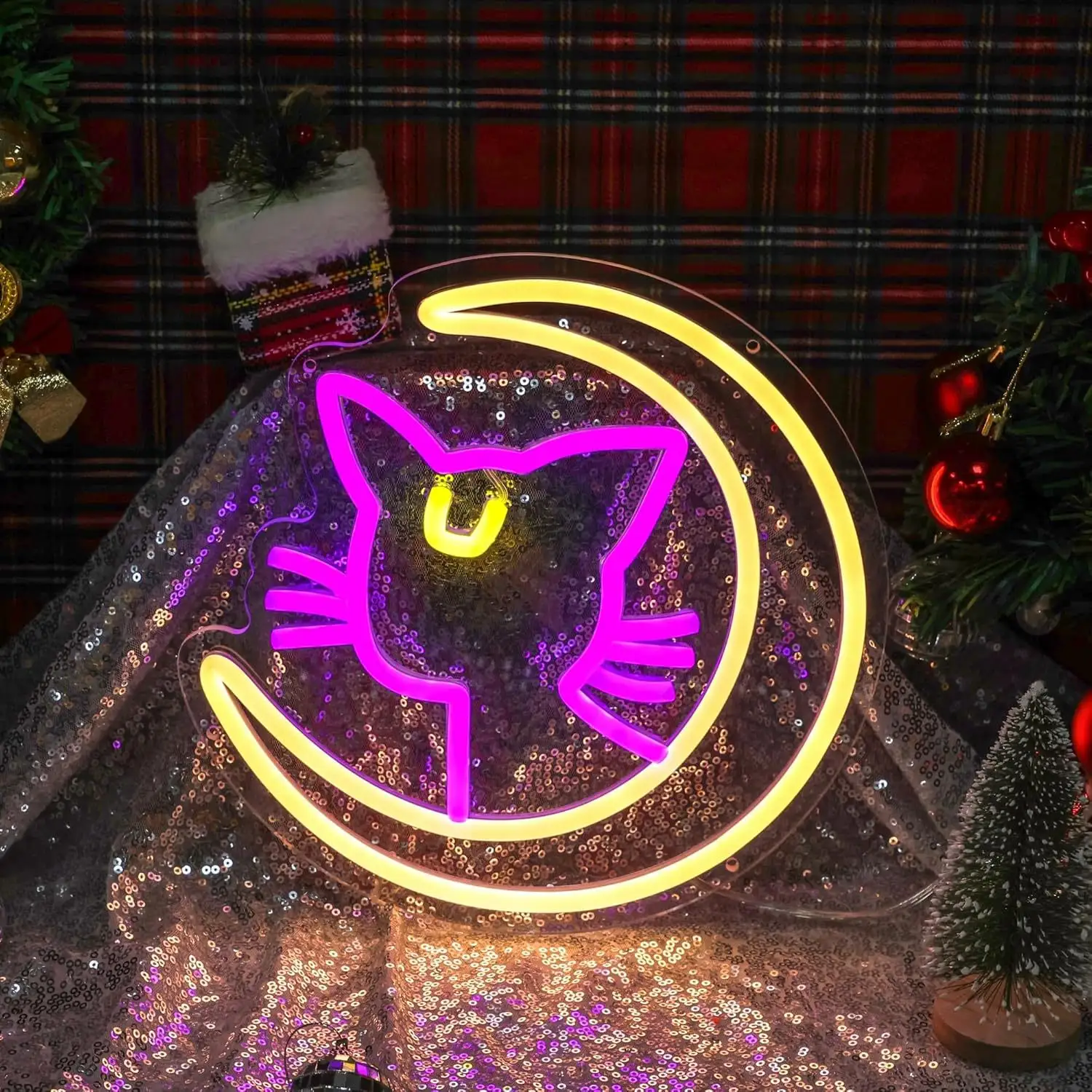 Sailor Moon Neon Sign | Personalized Gifts for Family Kids | Cute Sign Decor