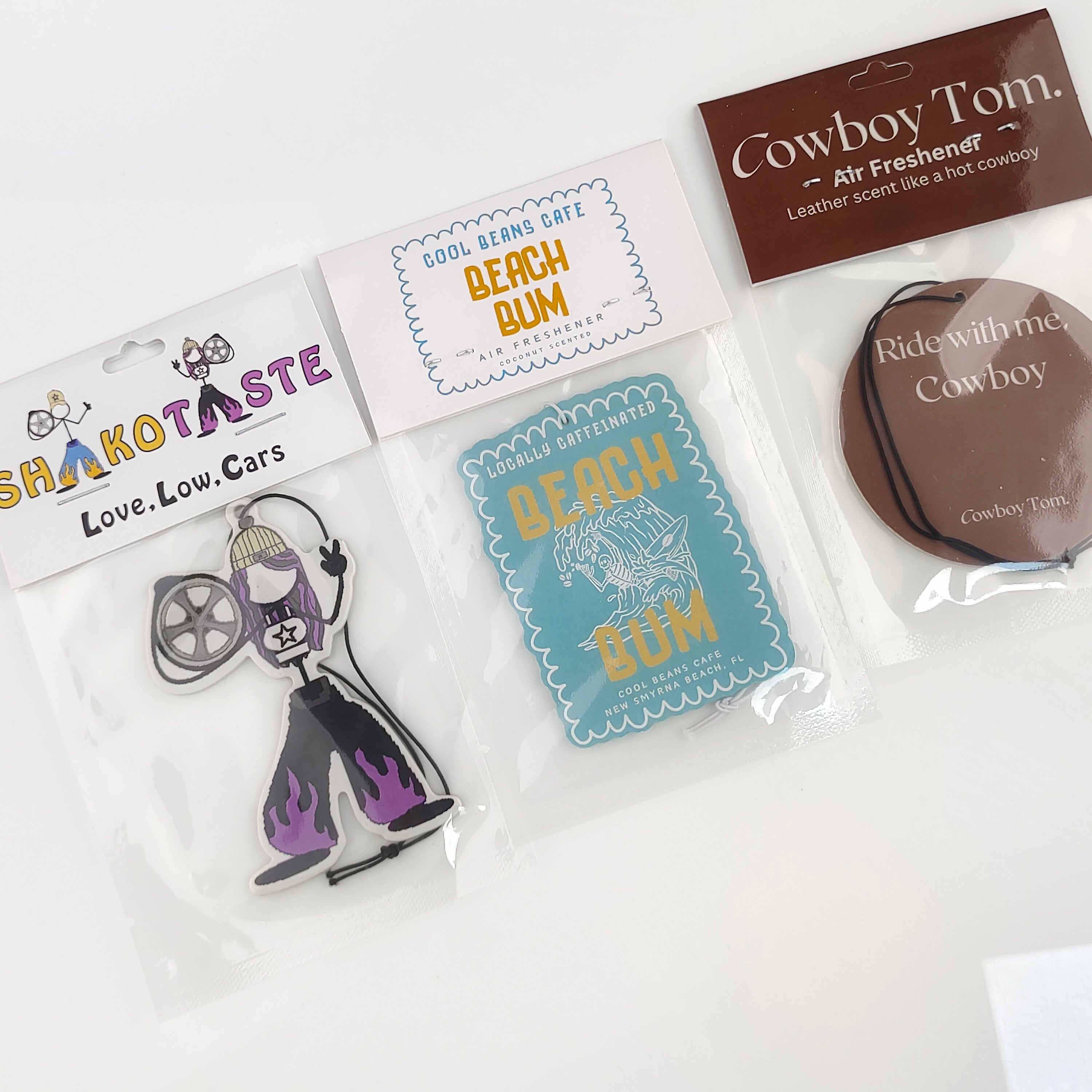 Custom Car Air Freshener with Header Card