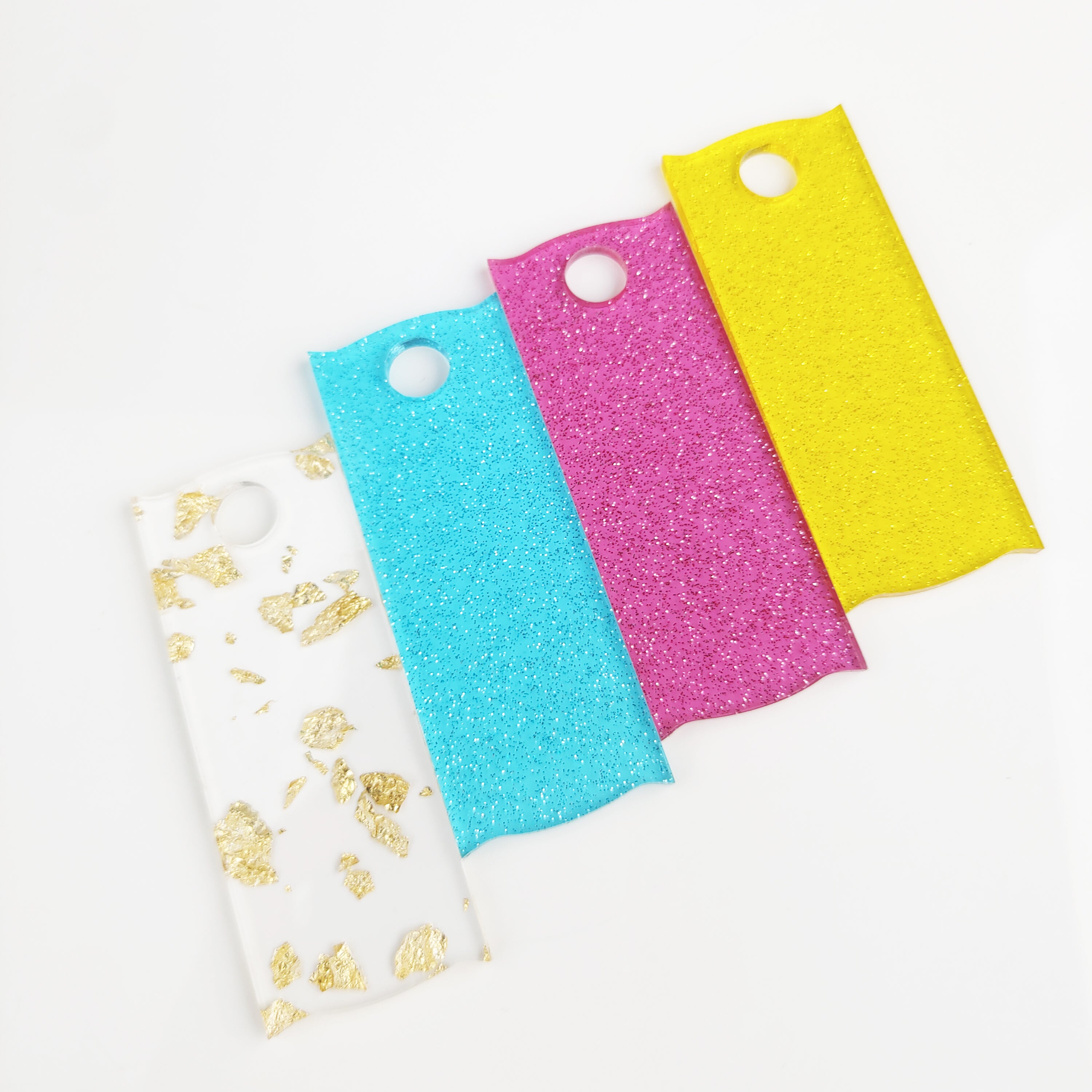 Custom Acrylic Keychain with Hotel Logo Room Number