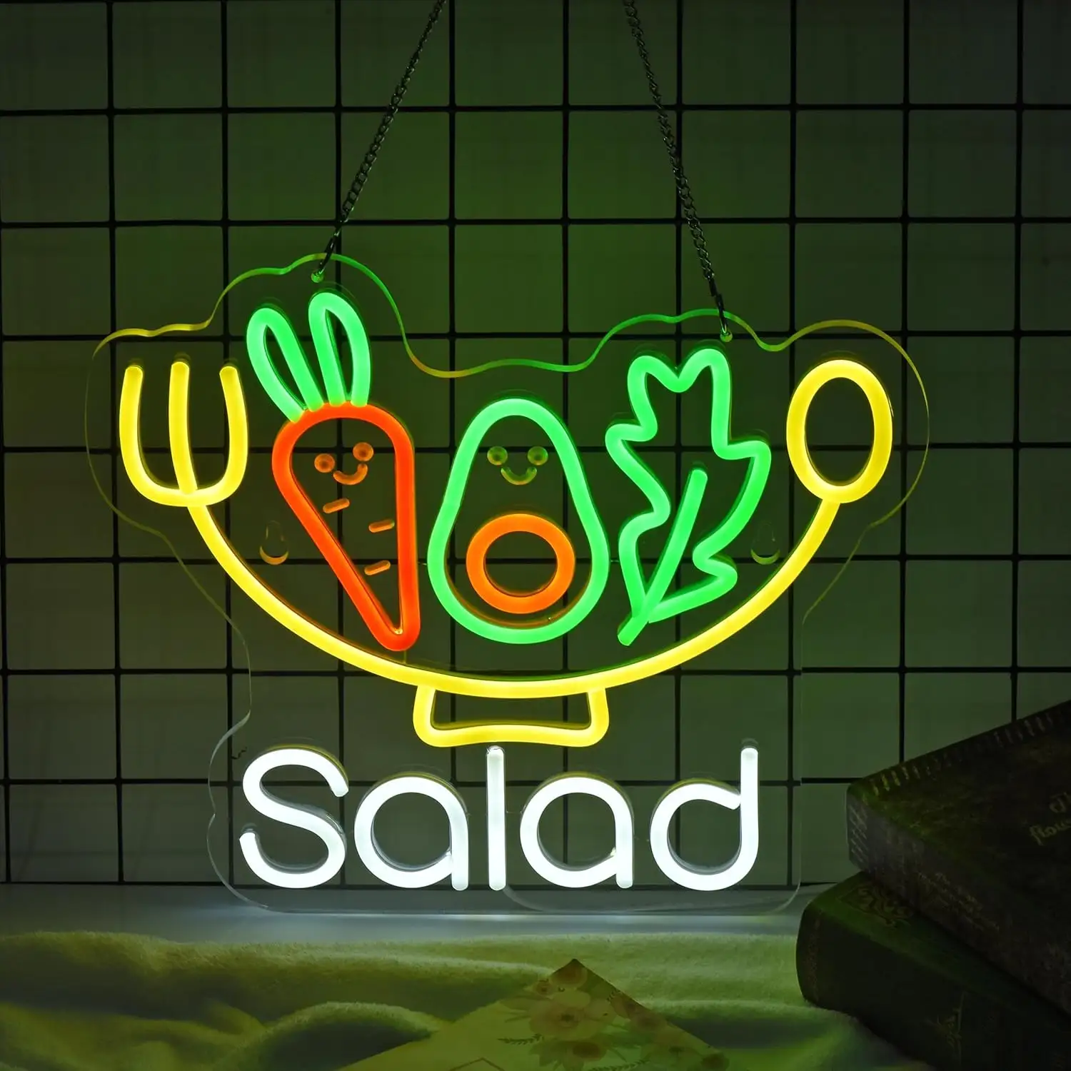Fresh Fruit Salad LED Neon | Wall Decors for Retail Stores and Fruit Shops