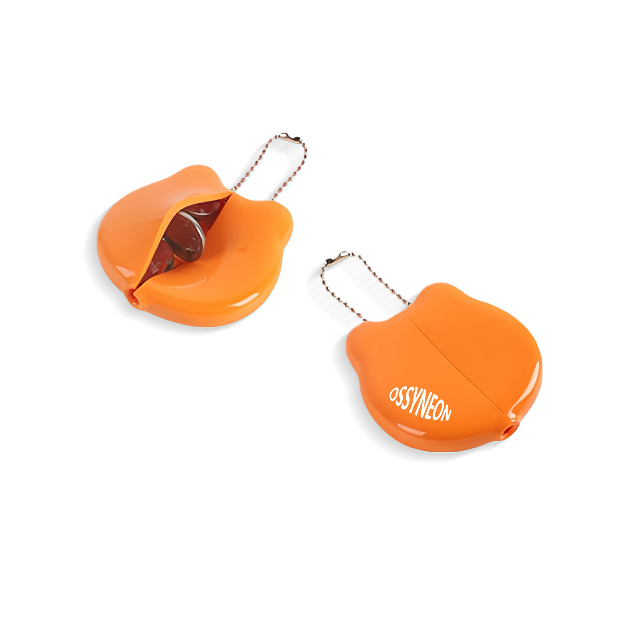 Rubber Cat-shaped Squeeze Coin Pouch