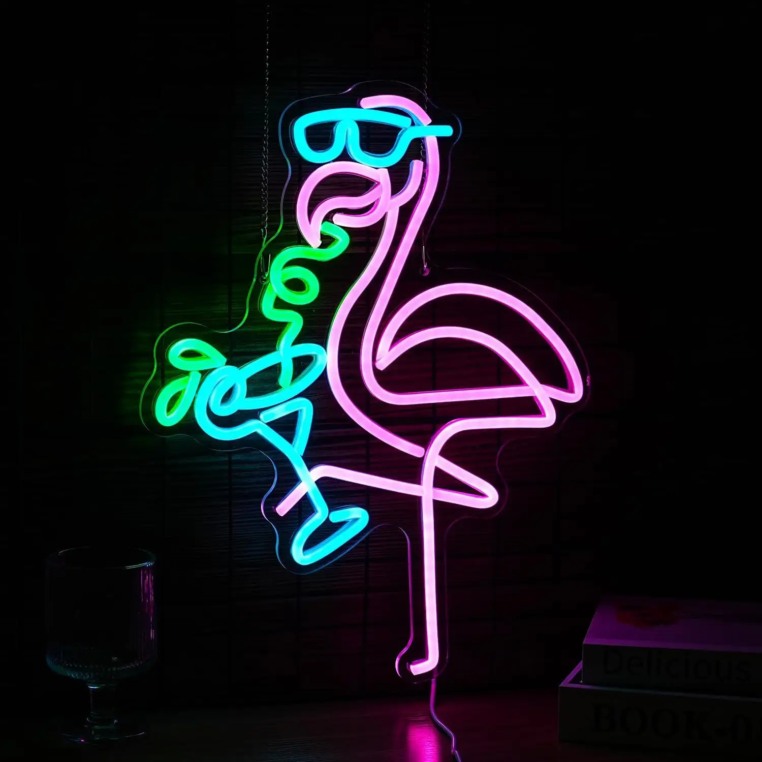 Flamingo Neon Signs | Unique LED Signs | Bar Club Resturant Decor
